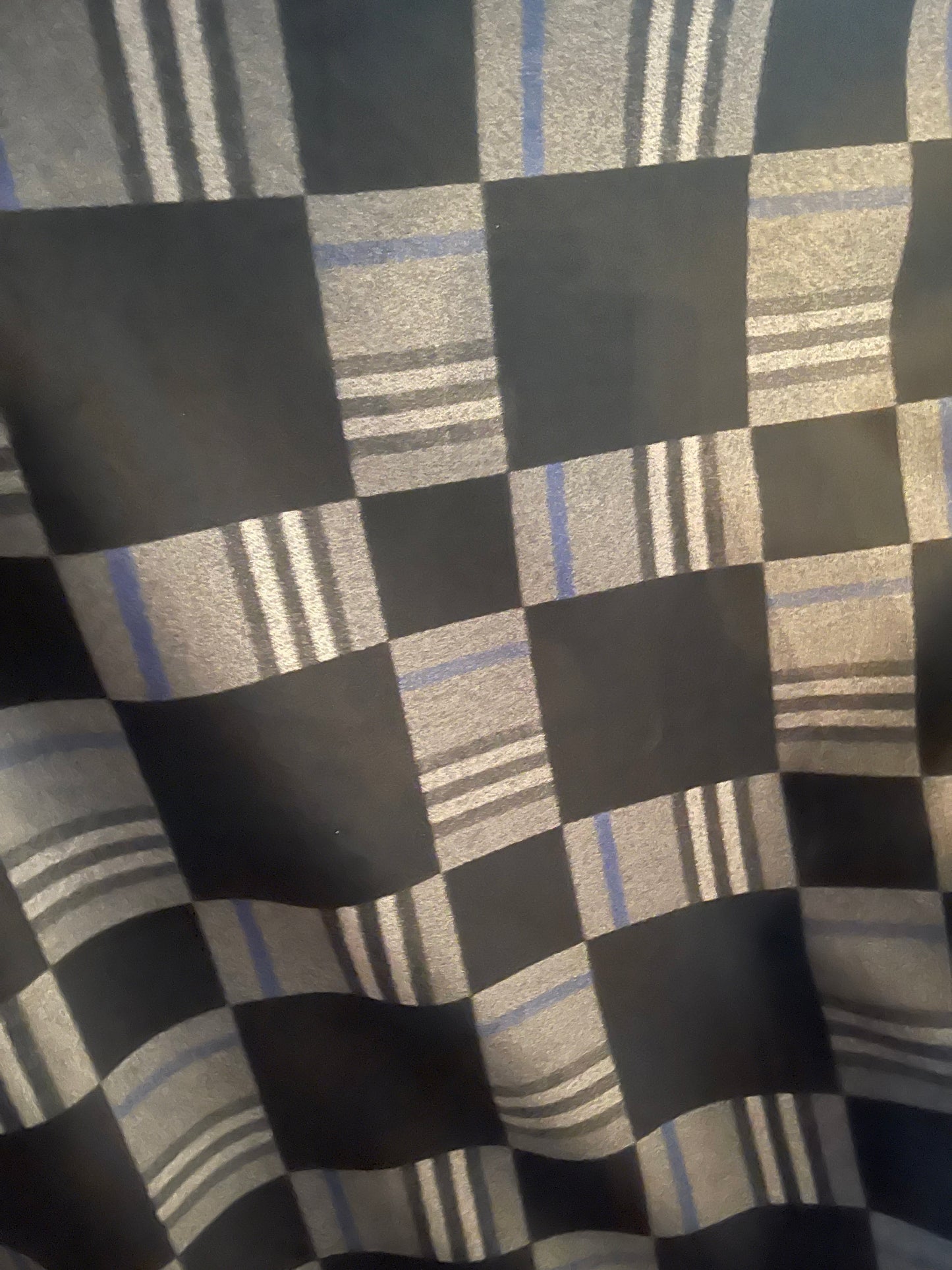 Burberry checker board plaid 100% cashmere super soft dabble face great fabric for sweaters dress jacket upholstery pillow and much more