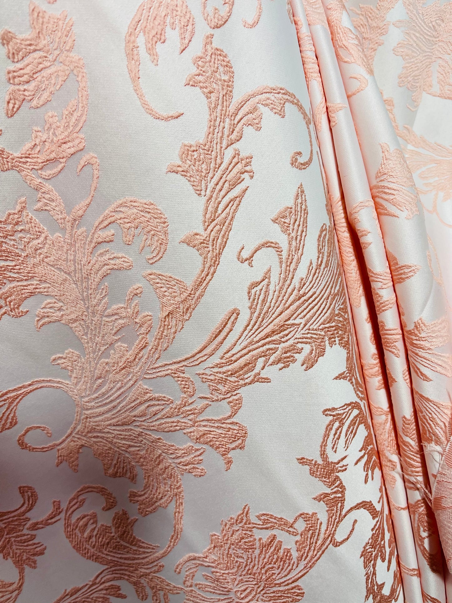 Japanese style designer satin mikado Floral Brocade great for dress jacket pants skirt and much more made in Italy