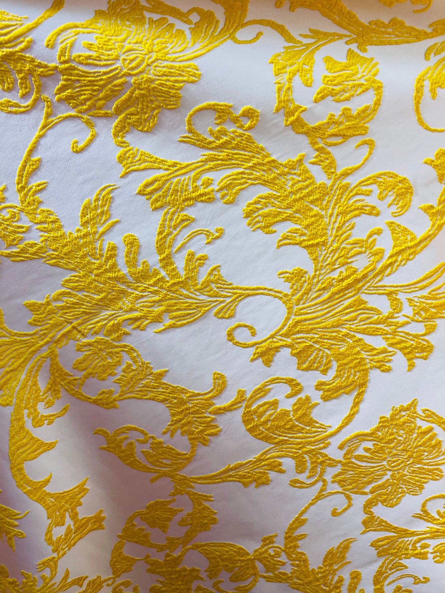 Japanese style designer satin mikado Floral Brocade great for dress jacket pants skirt and much more made in Italy