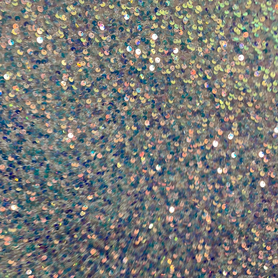 Roes gold iridescent ab 4way stretch velvet sequins velvet great for dress prom jackets pants skirt and much more
