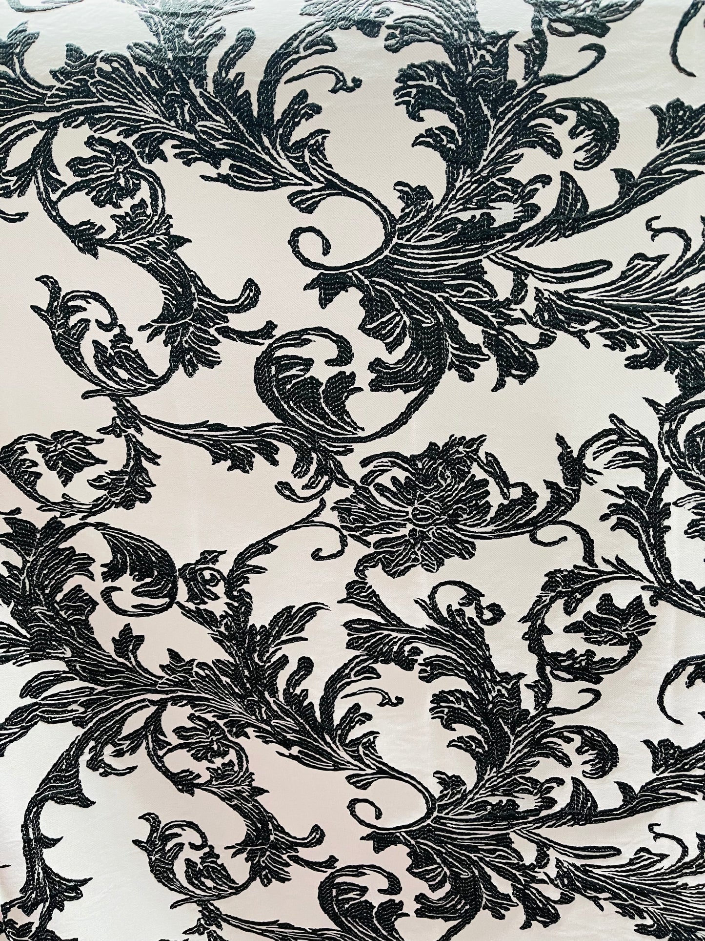 Japanese style designer satin mikado Floral Brocade great for dress jacket pants skirt and much more made in Italy