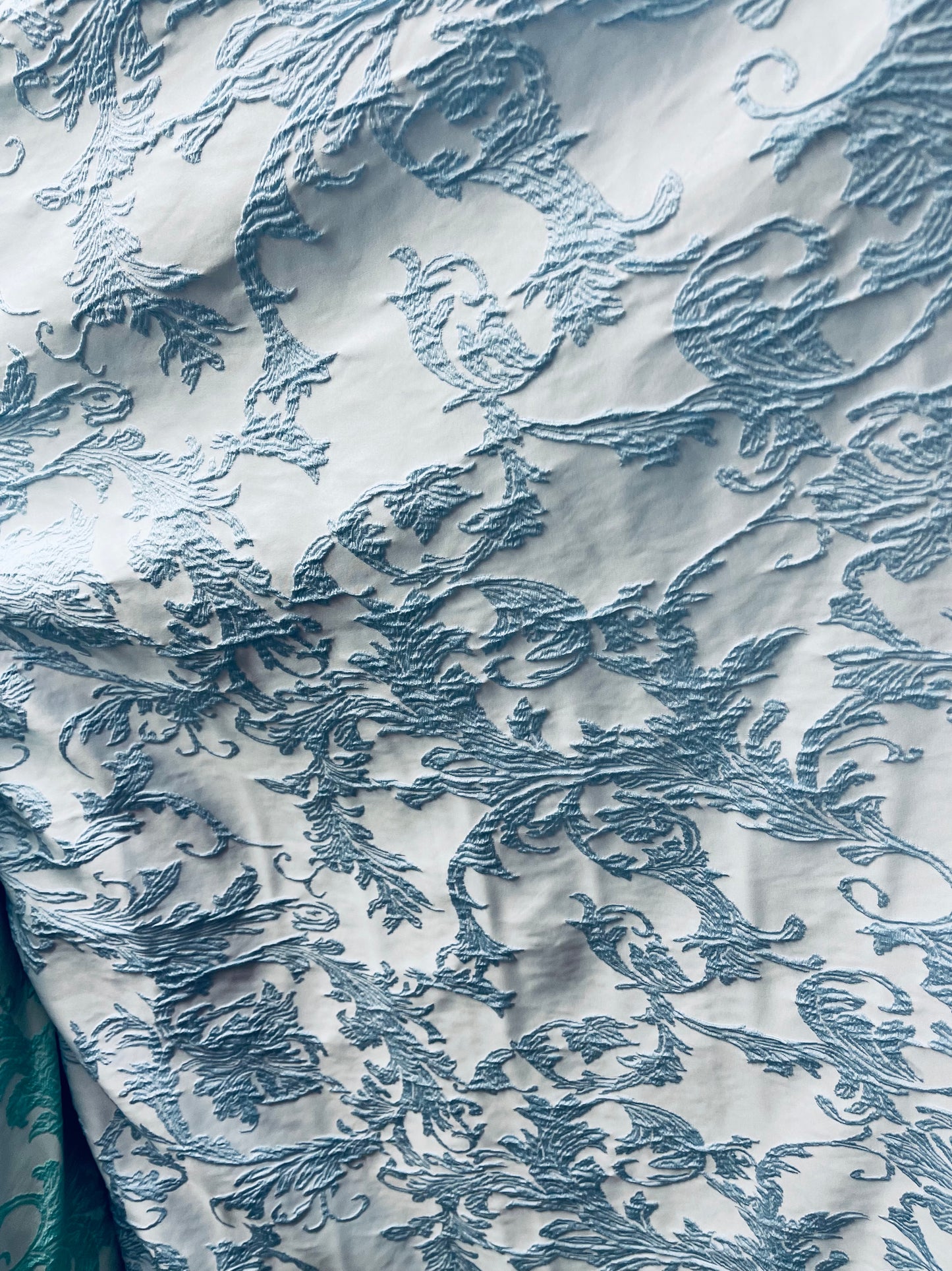 Japanese style designer satin mikado Floral Brocade great for dress jacket pants skirt and much more made in Italy