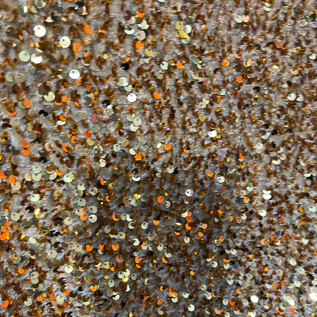 Gold on gold 4way stretch velvet sequins velvet great for dress prom jackets pants skirt and much more
