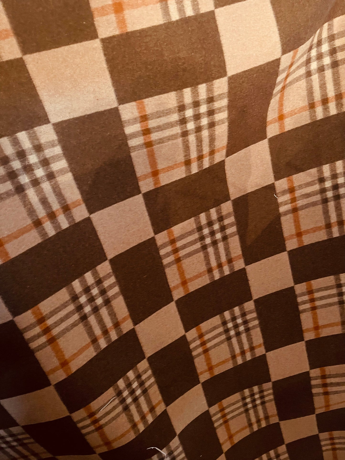 Checker board Burberry plaid 100% cashmere super soft dabble face great fabric for sweaters dress jacket upholstery pillow and much more