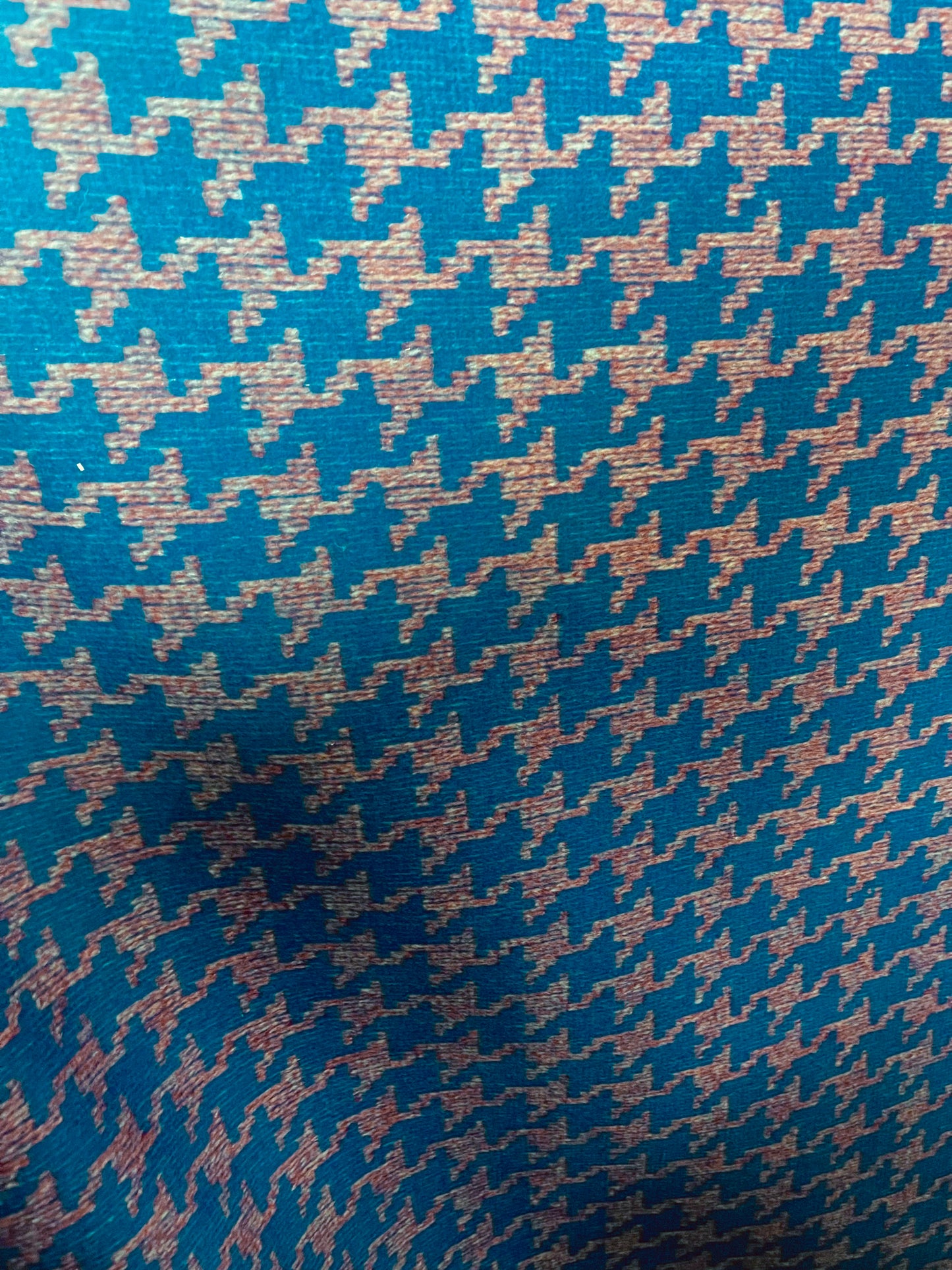 Houndstooth plaid 100% cashmere super soft dabble face great fabric for sweaters dress jacket upholstery pillow and much more