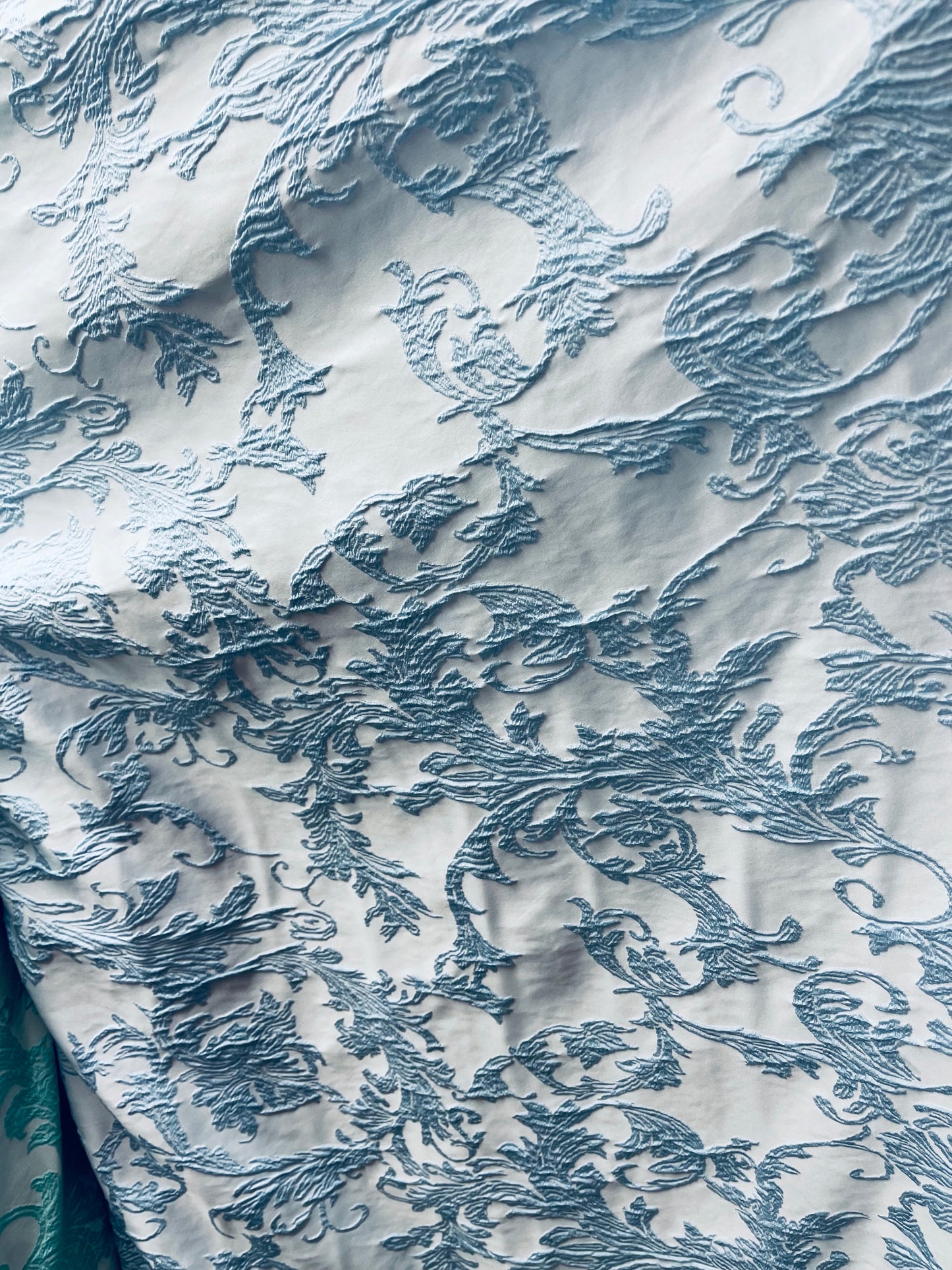 Japanese style designer satin mikado Floral Brocade great for dress jacket pants skirt and much more made in Italy