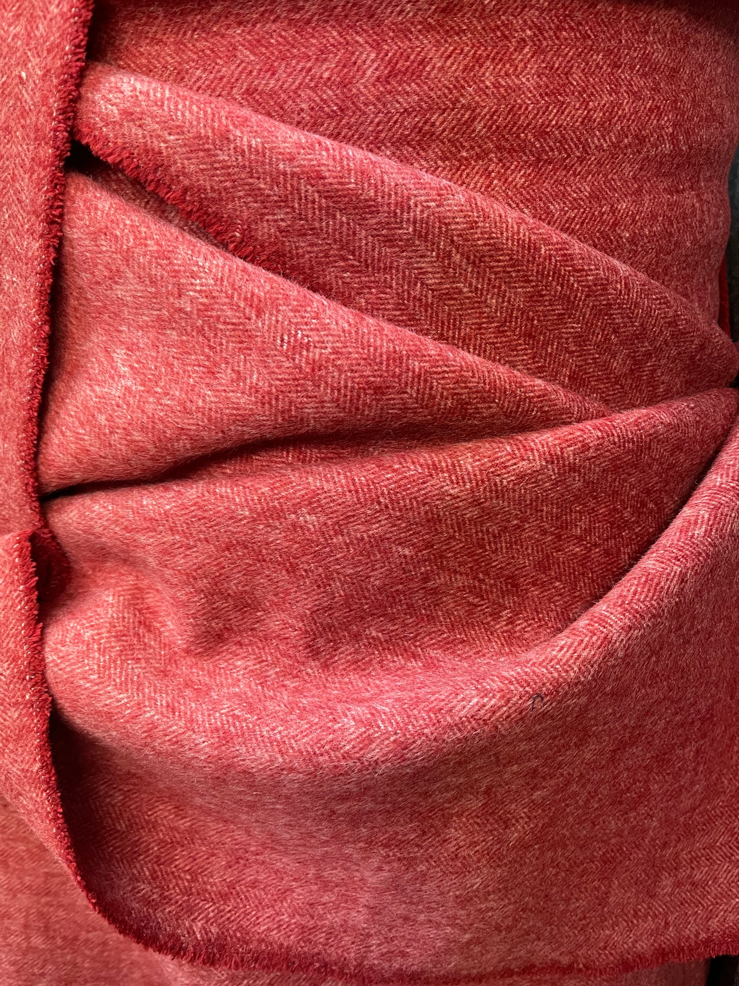 Herringbone 100% cashmere 18onc great fabric for upholstery sweaters dress jacket and much more