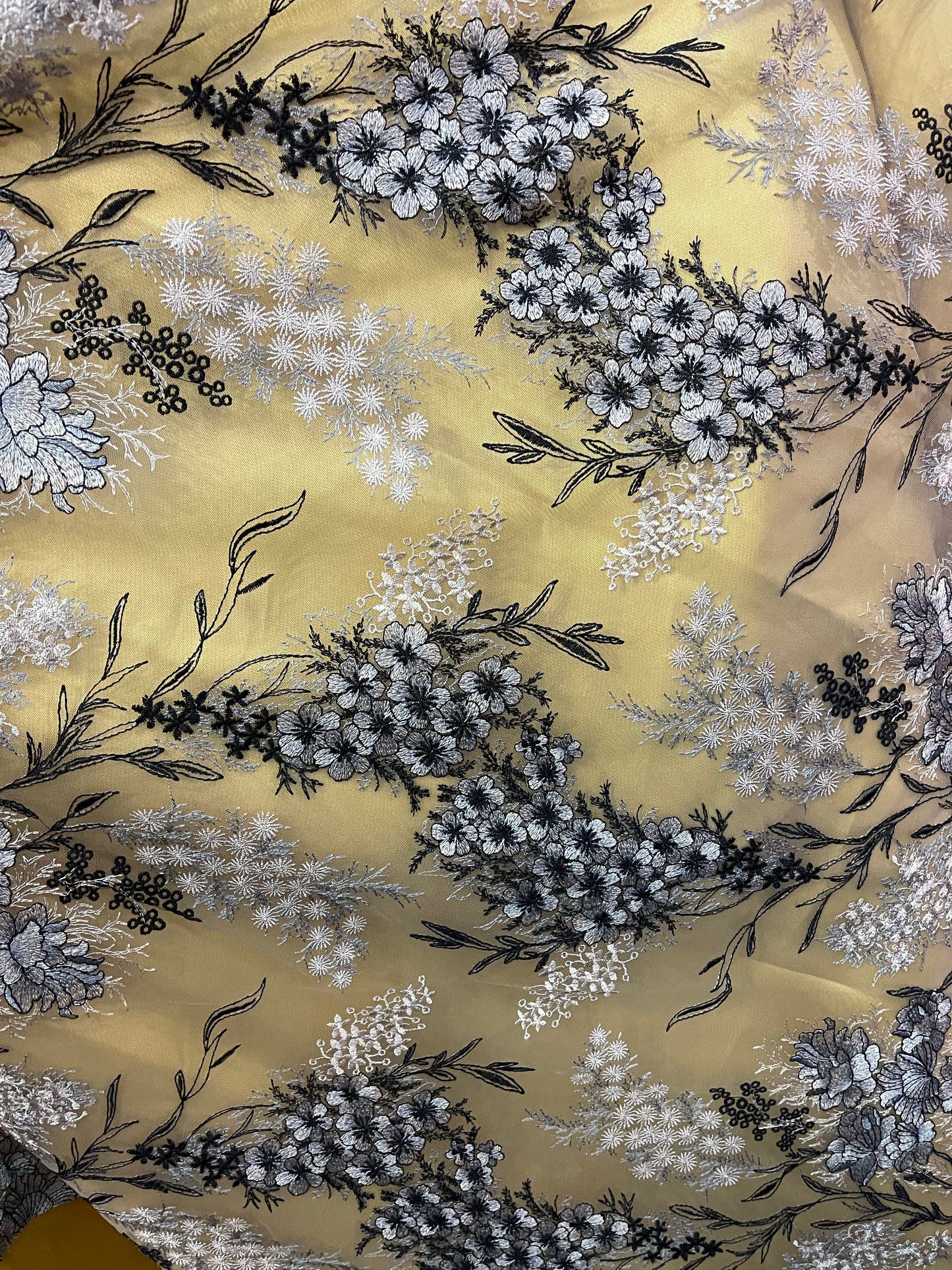Designer lace great for dress jacket pants skirt and much more