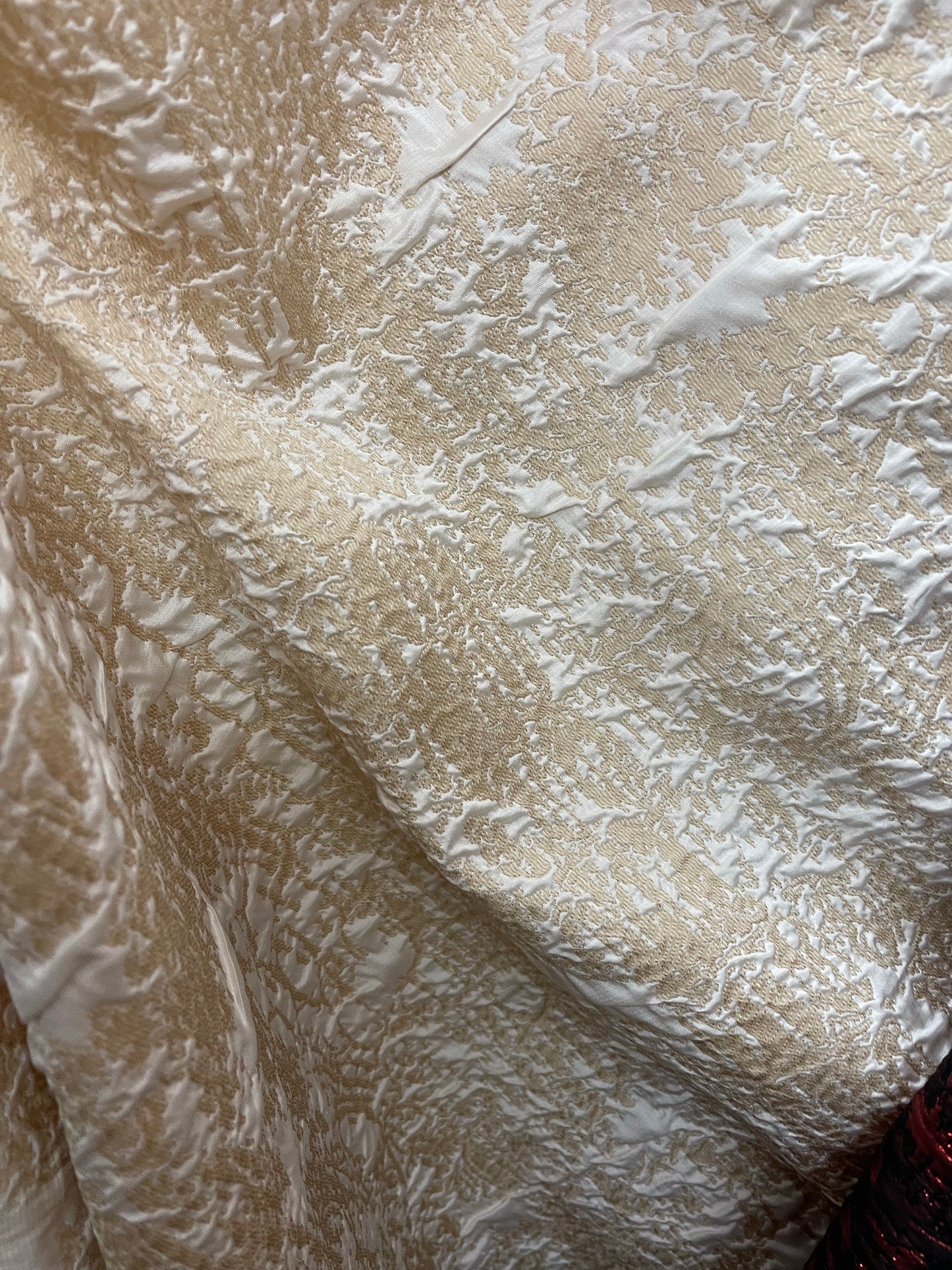 mikado Floral Brocade great for dress jacket pants skirt and much more made in Italy