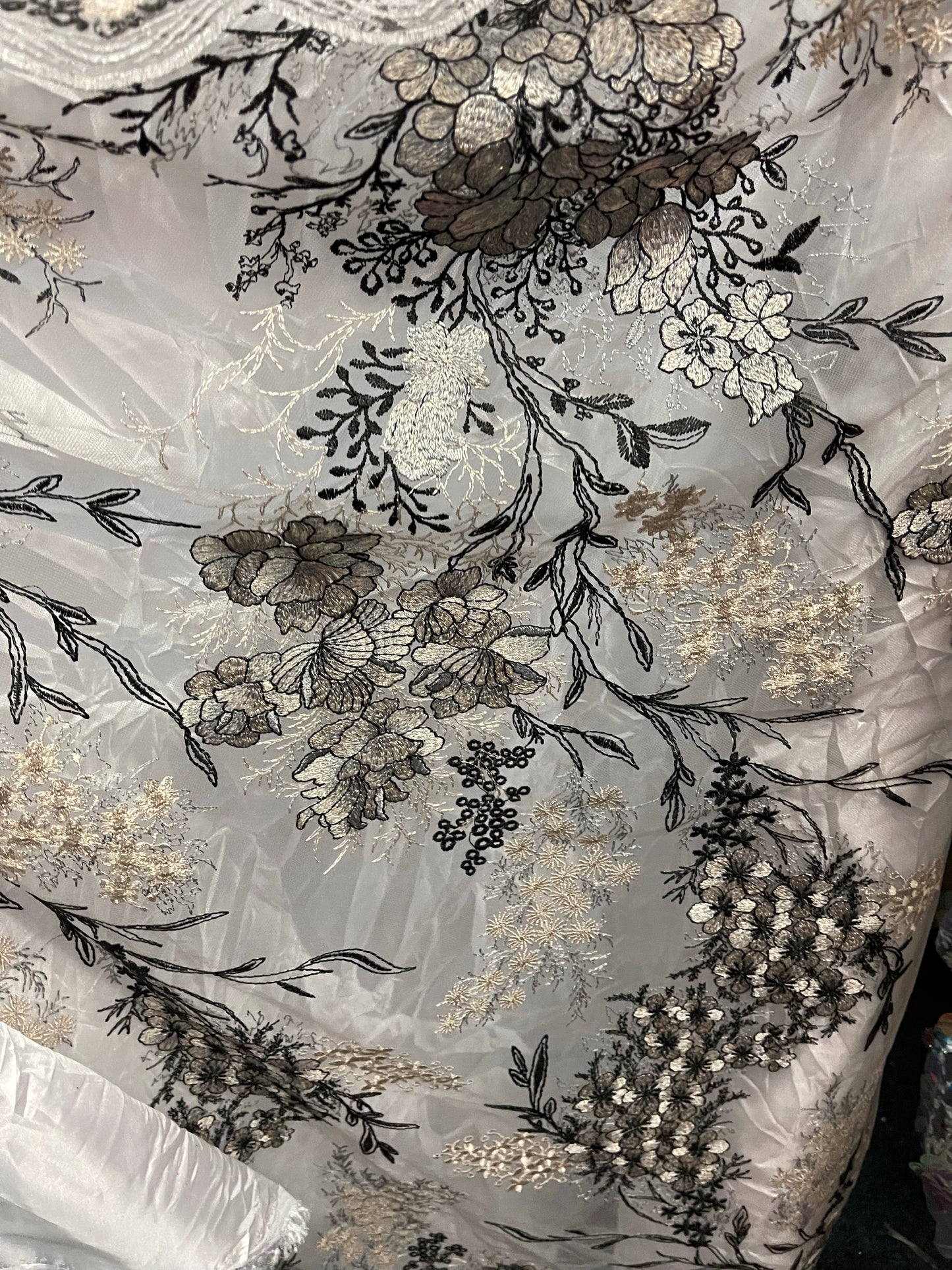 Designer lace great for dress jacket pants skirt and much more