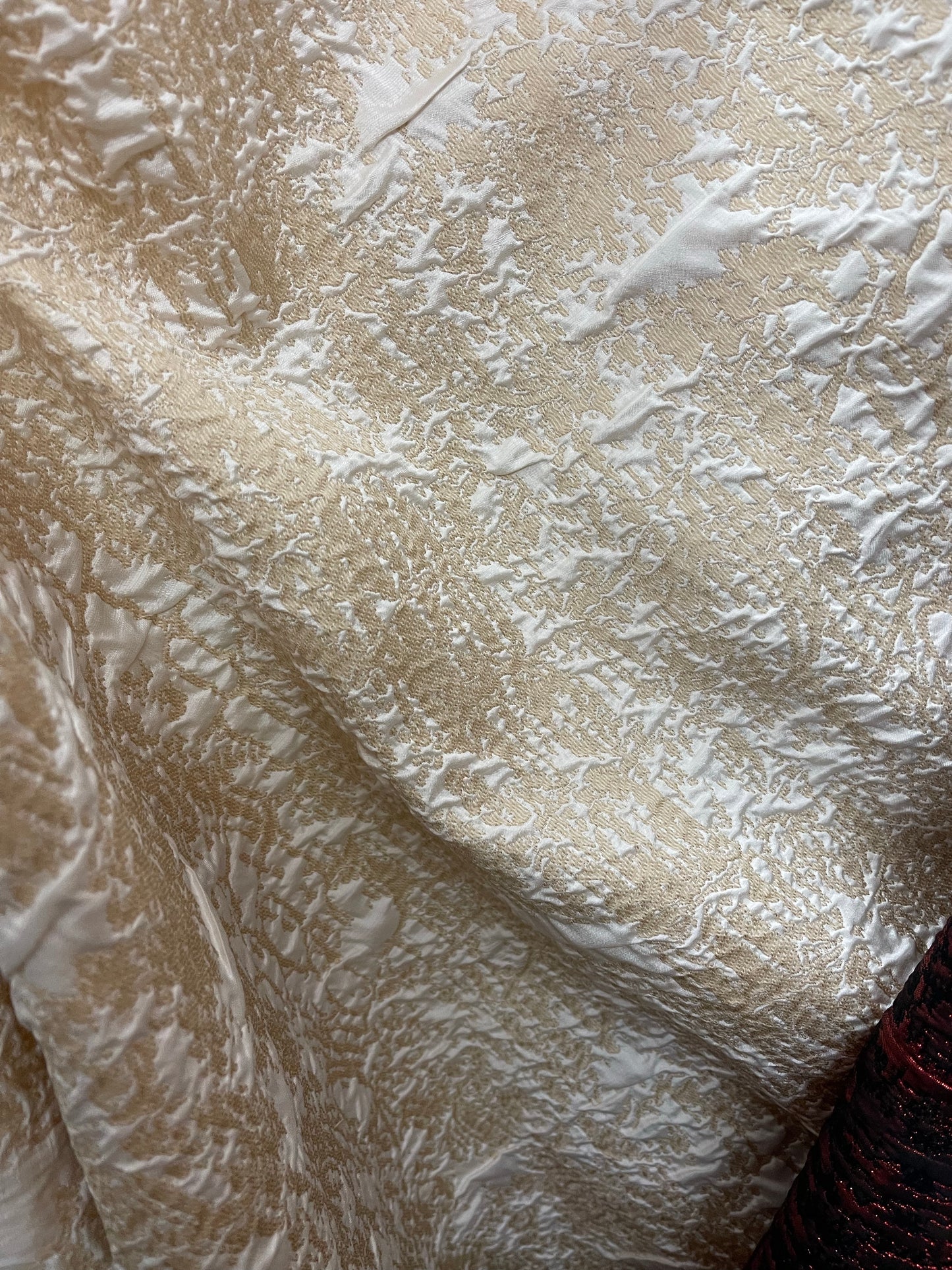 mikado Floral Brocade great for dress jacket pants skirt and much more made in Italy