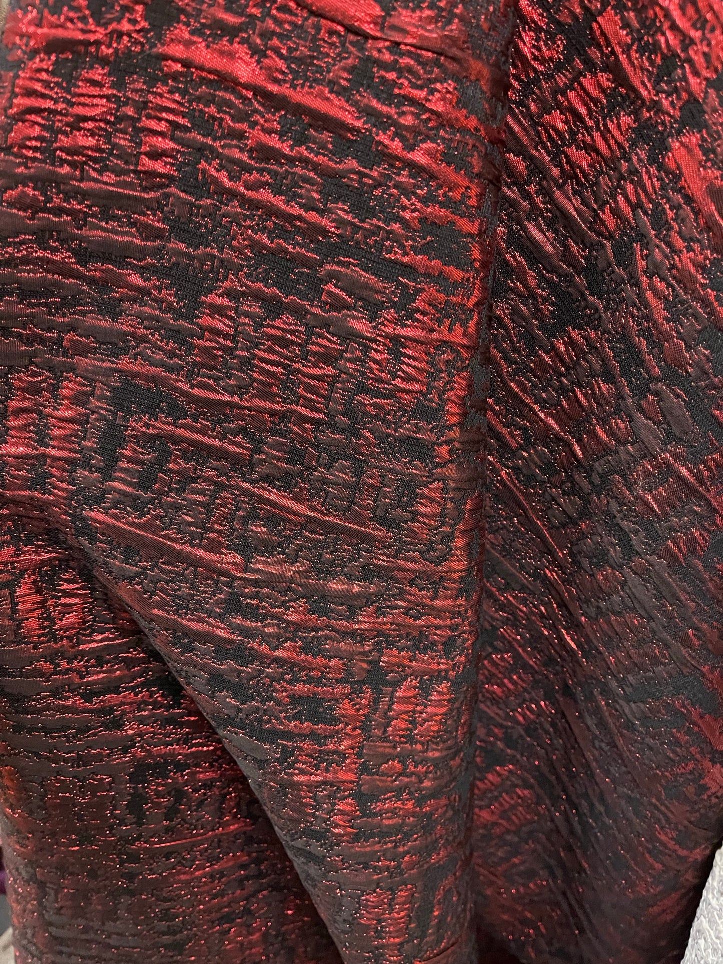 mikado Floral Brocade great for dress jacket pants skirt and much more made in Italy