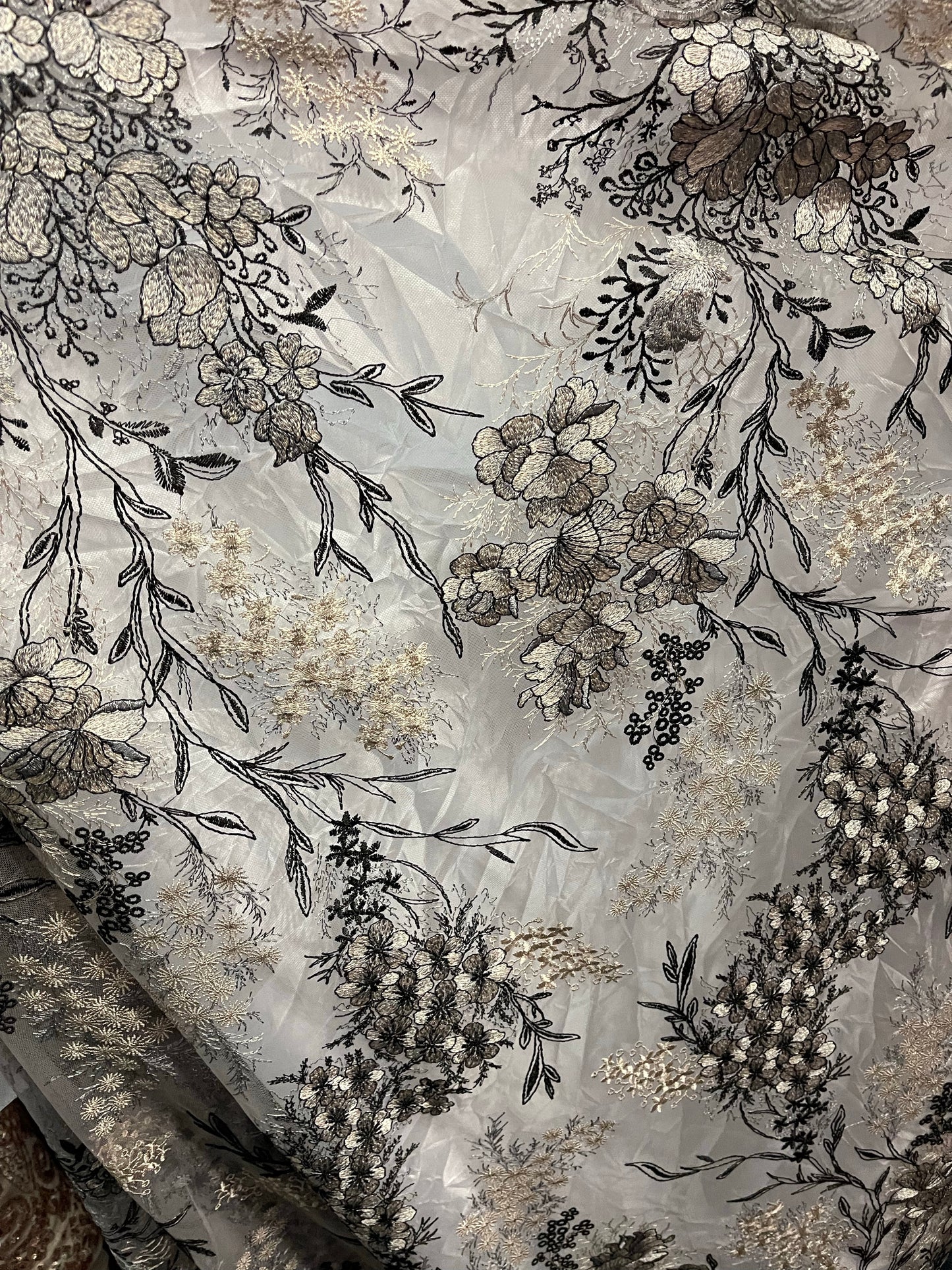 Designer lace great for dress jacket pants skirt and much more