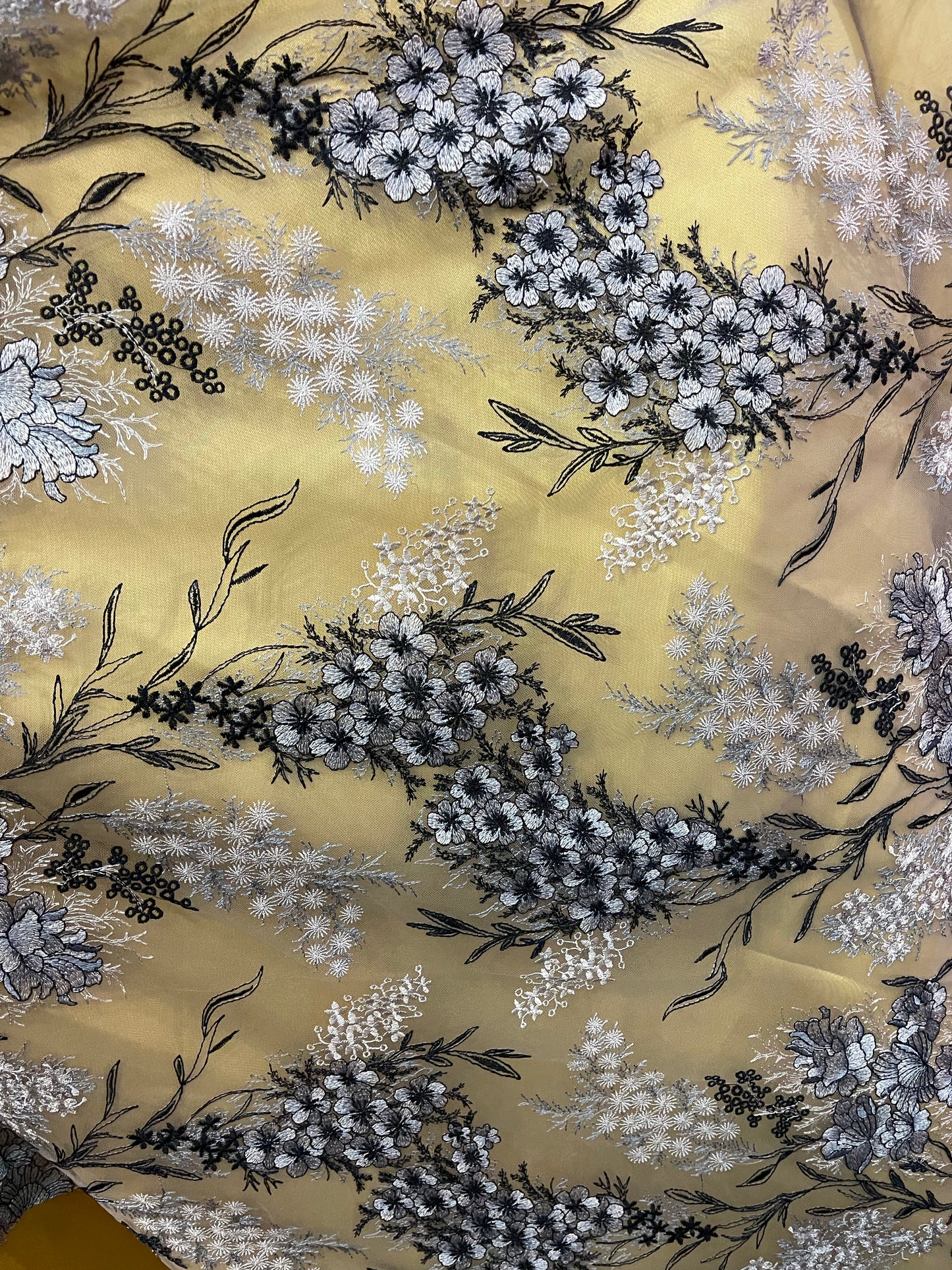 Designer lace great for dress jacket pants skirt and much more