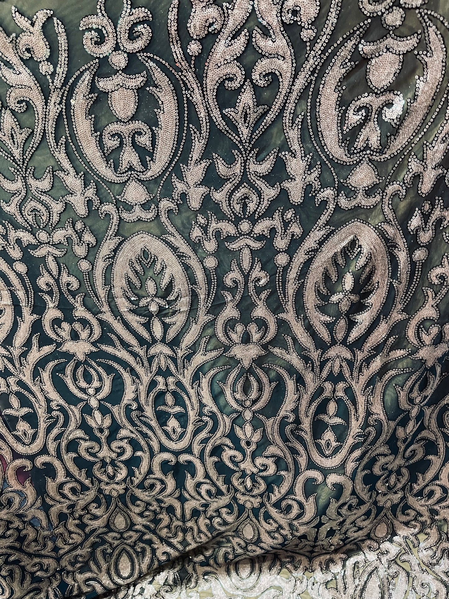 Designer sequins lace great for dress jacket pants skirt and much more