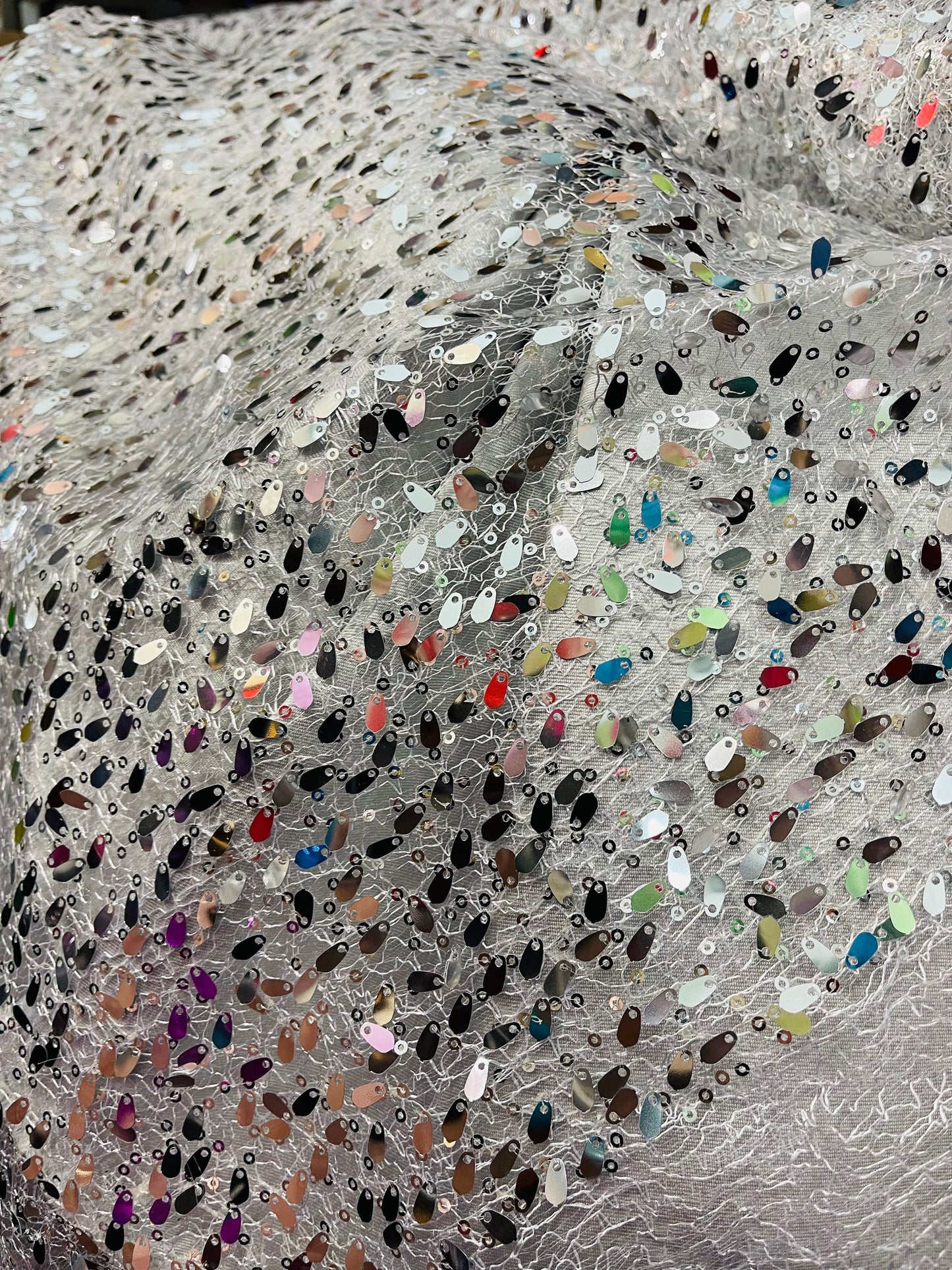 Designer sequins lace great for dress jacket pants skirt and much more