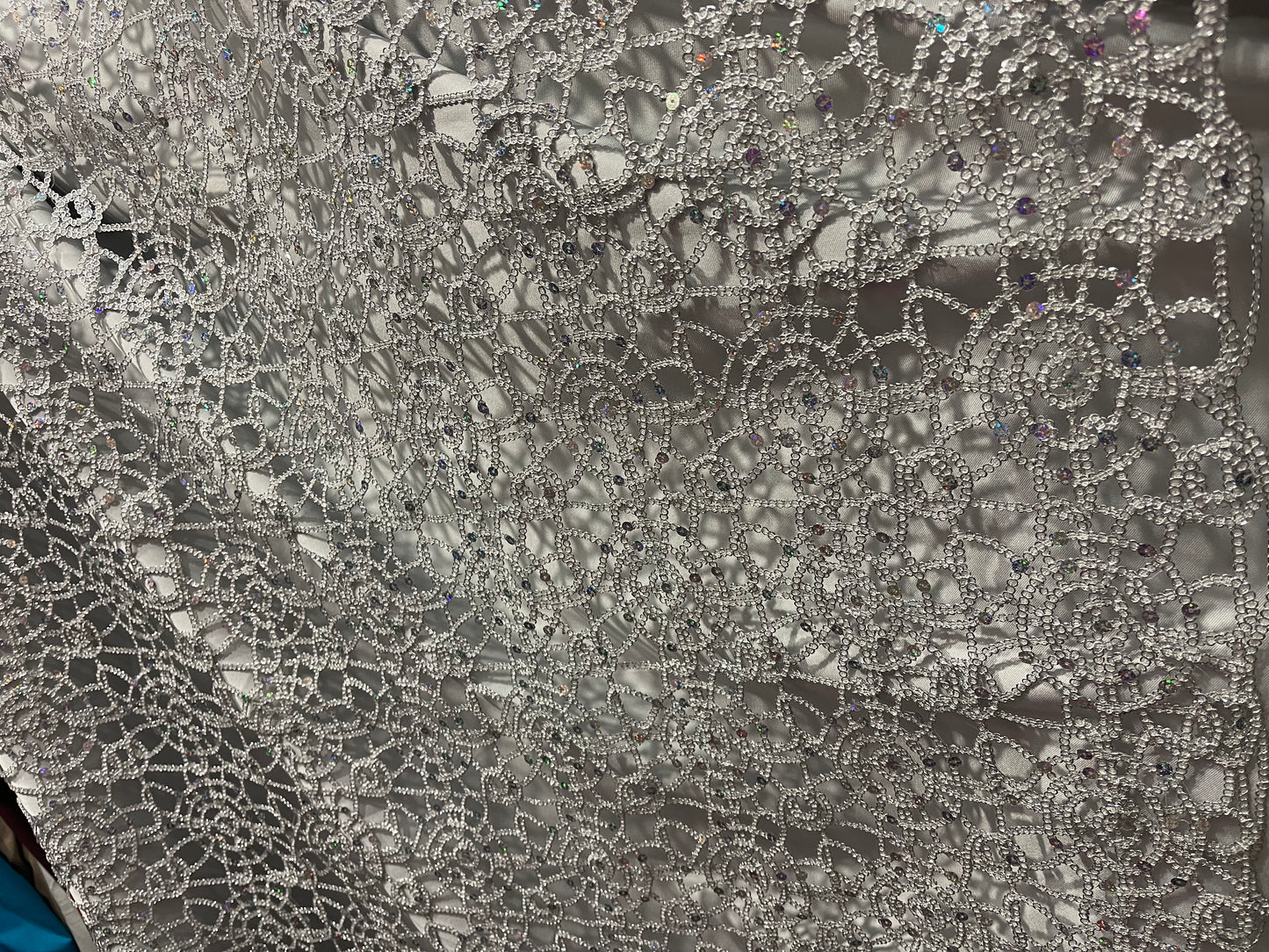 Designer sequins lace great for dress jacket pants skirt and much more