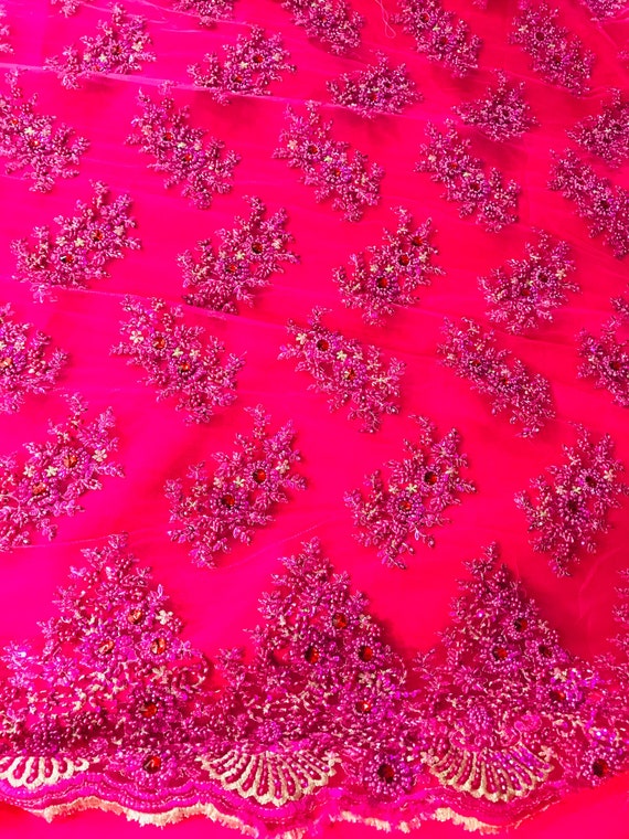 Beaded lace
