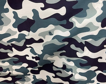Camo print cotton