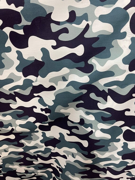 Camo print cotton