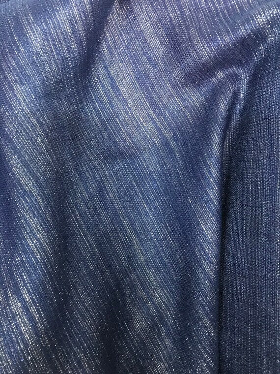metallic linen