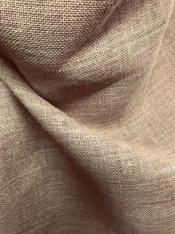 Natural 100% LINEN burlap