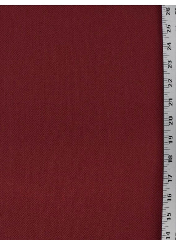 ODESSA Burgundy stretch crepe