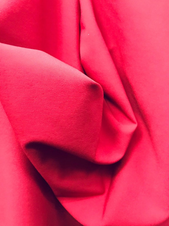 ODESSA Red stretch crepe