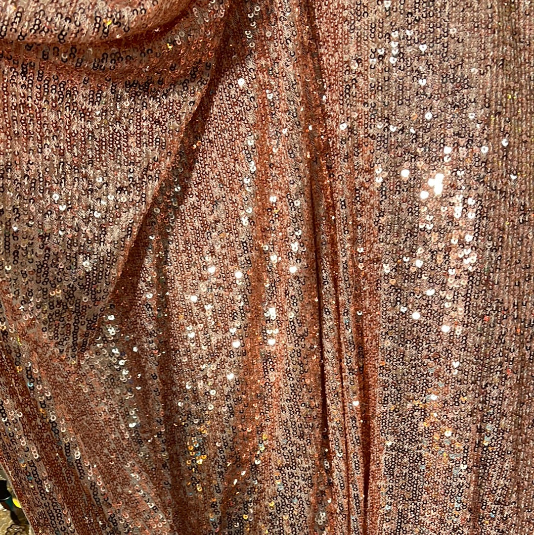 Designer 4way stretch sequins made in Italy