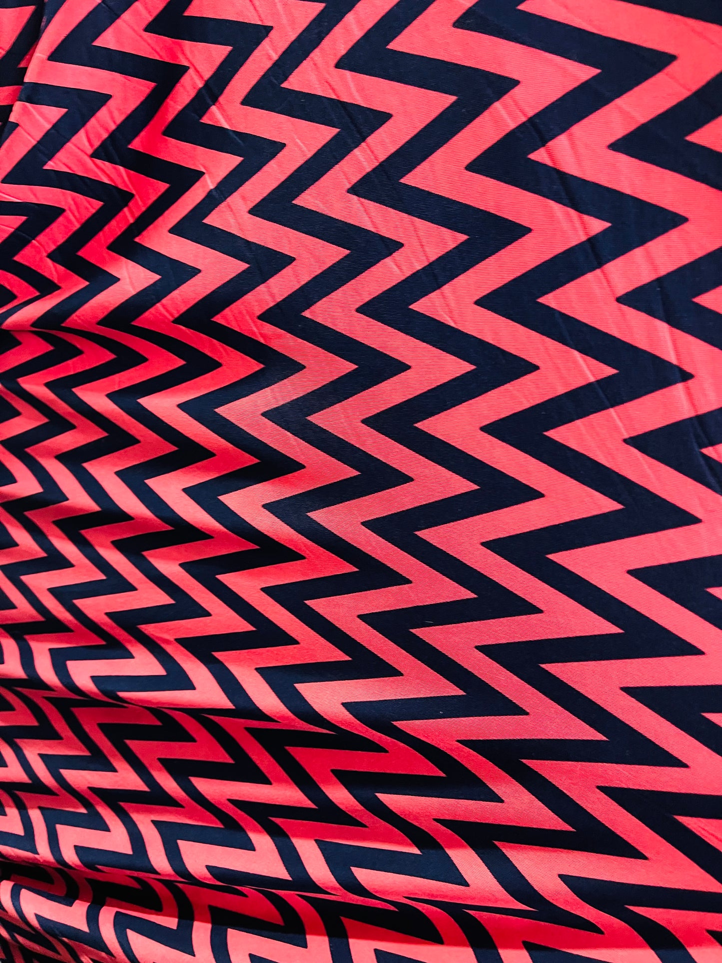 Chevron pink Scuba great fabric for dress pants jacket skirt shirt and much more