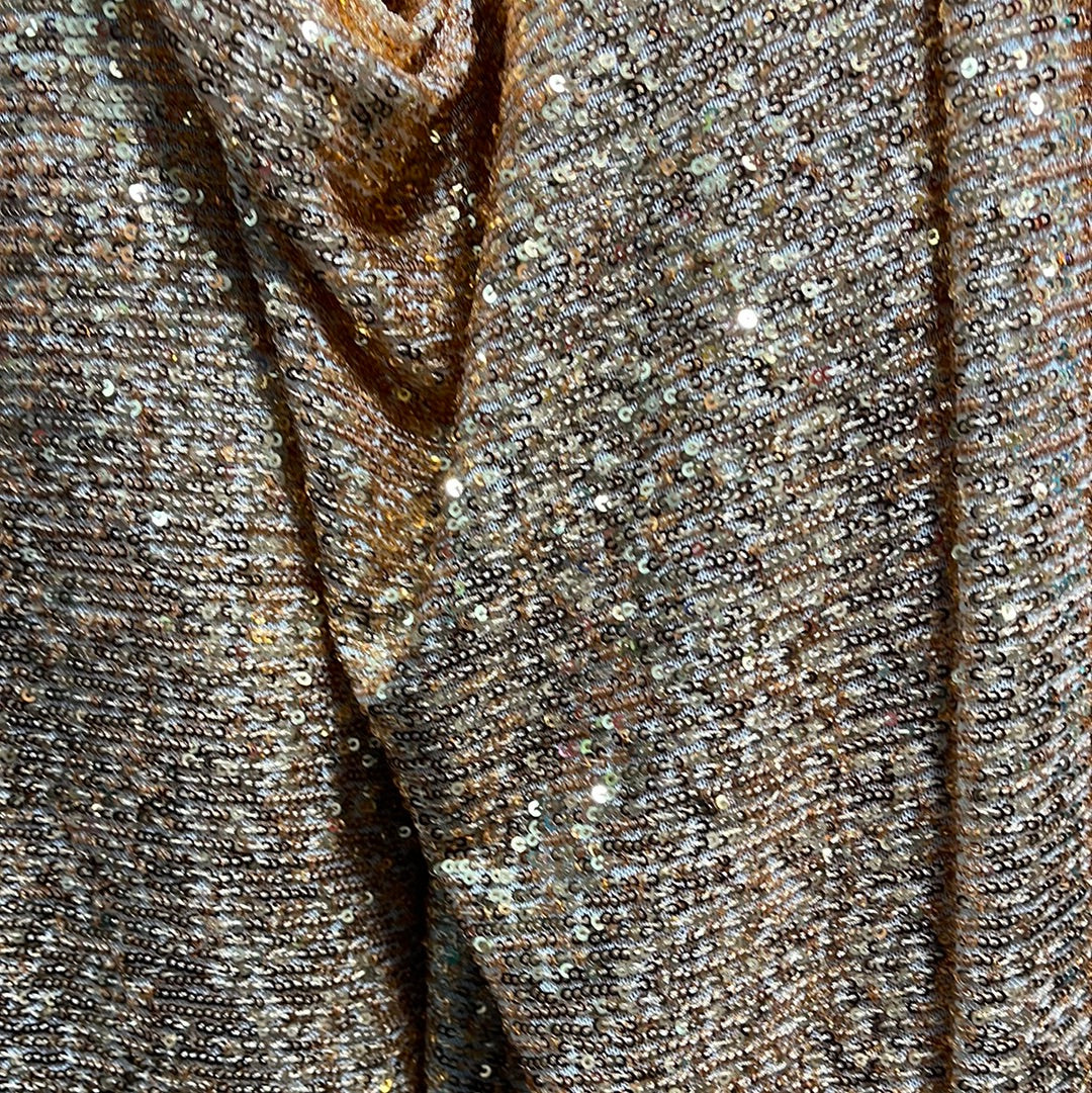 Designer 4way stretch sequins made in Italy