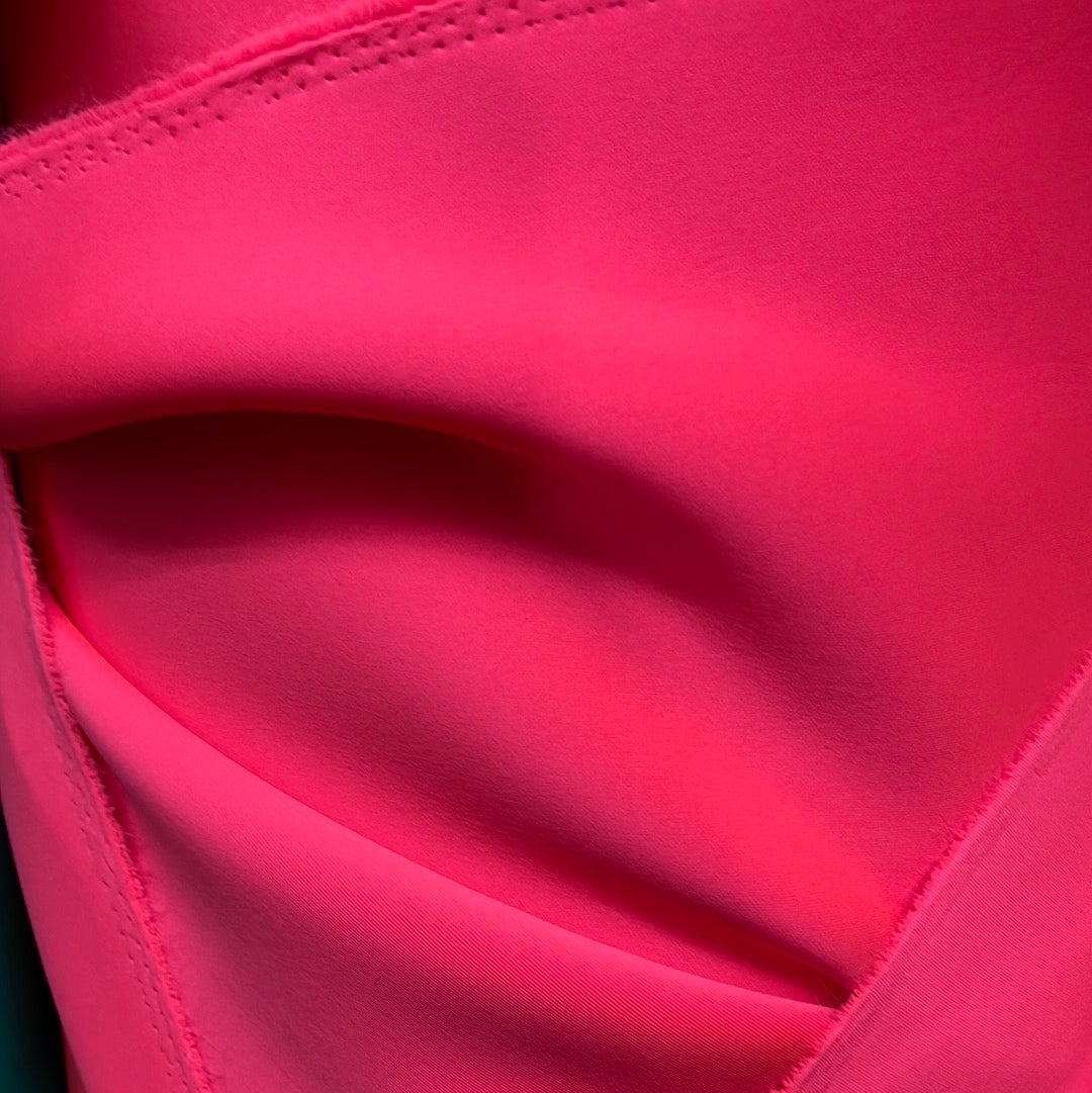 Neon pink Neoprene made in Italy
