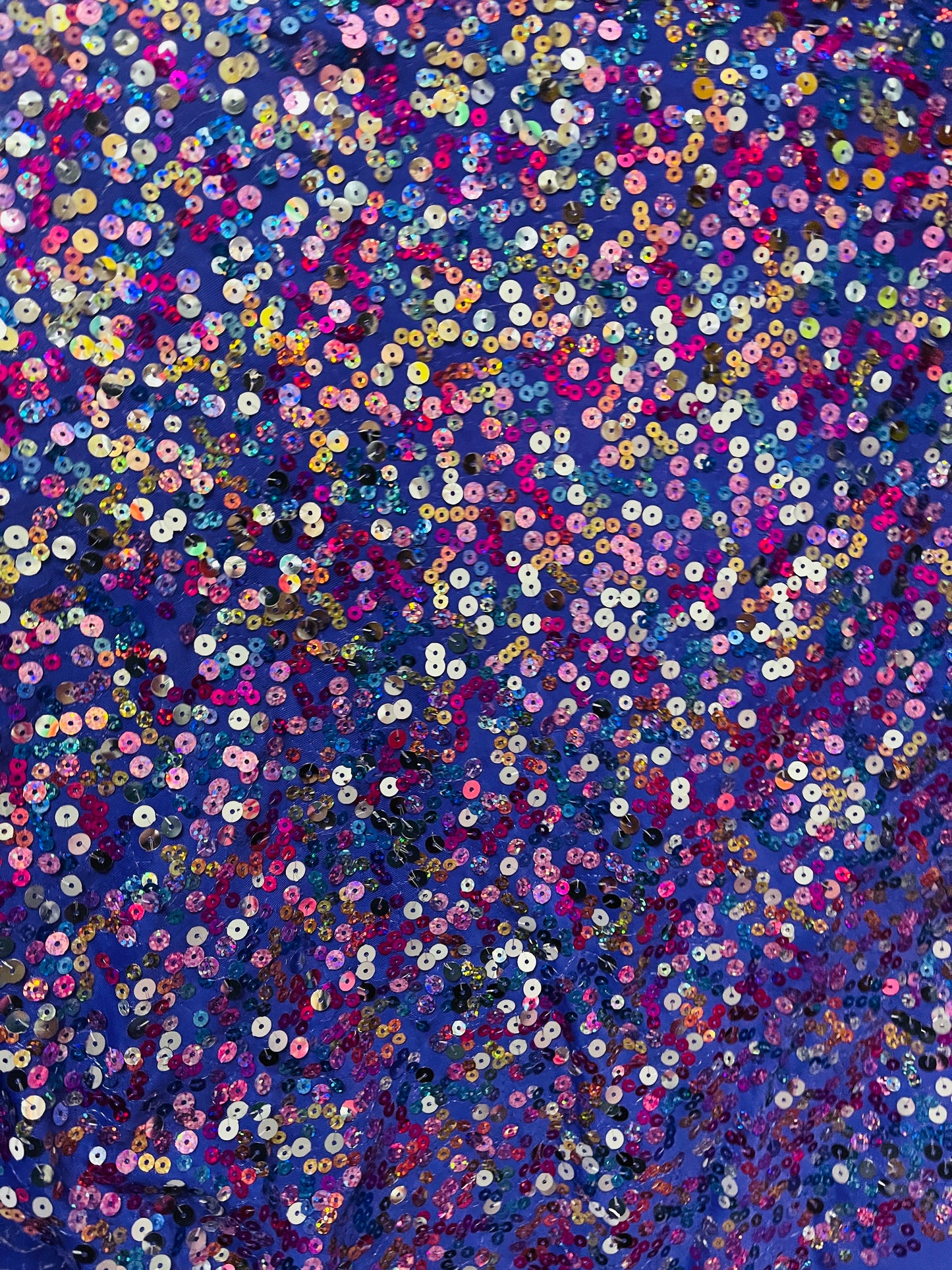 Designer spandex sequins made in Italy