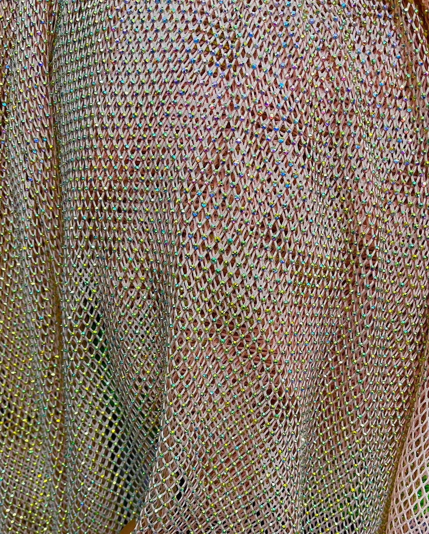 Designer Swarovski stone lace
