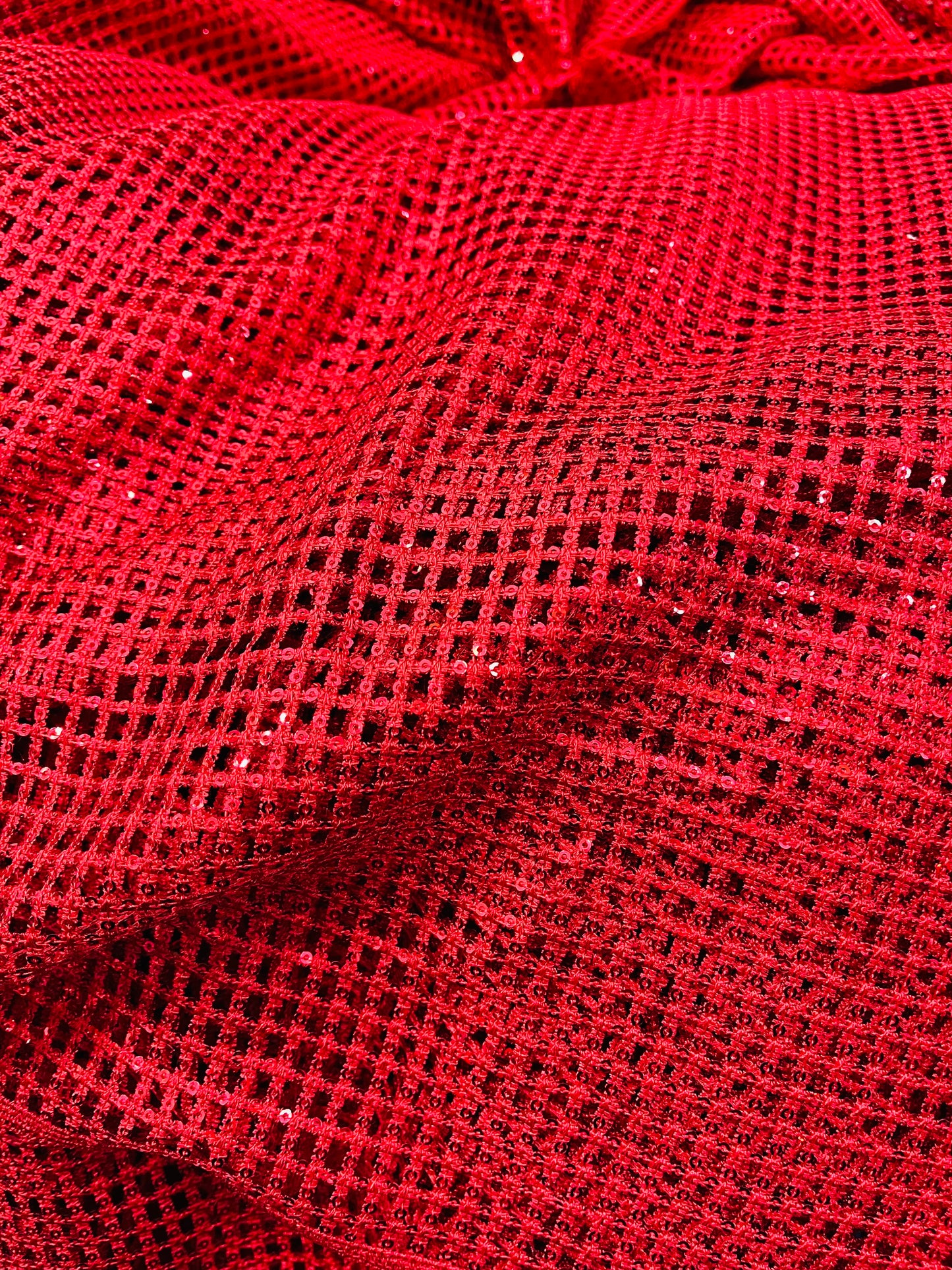 Designer sequins mesh