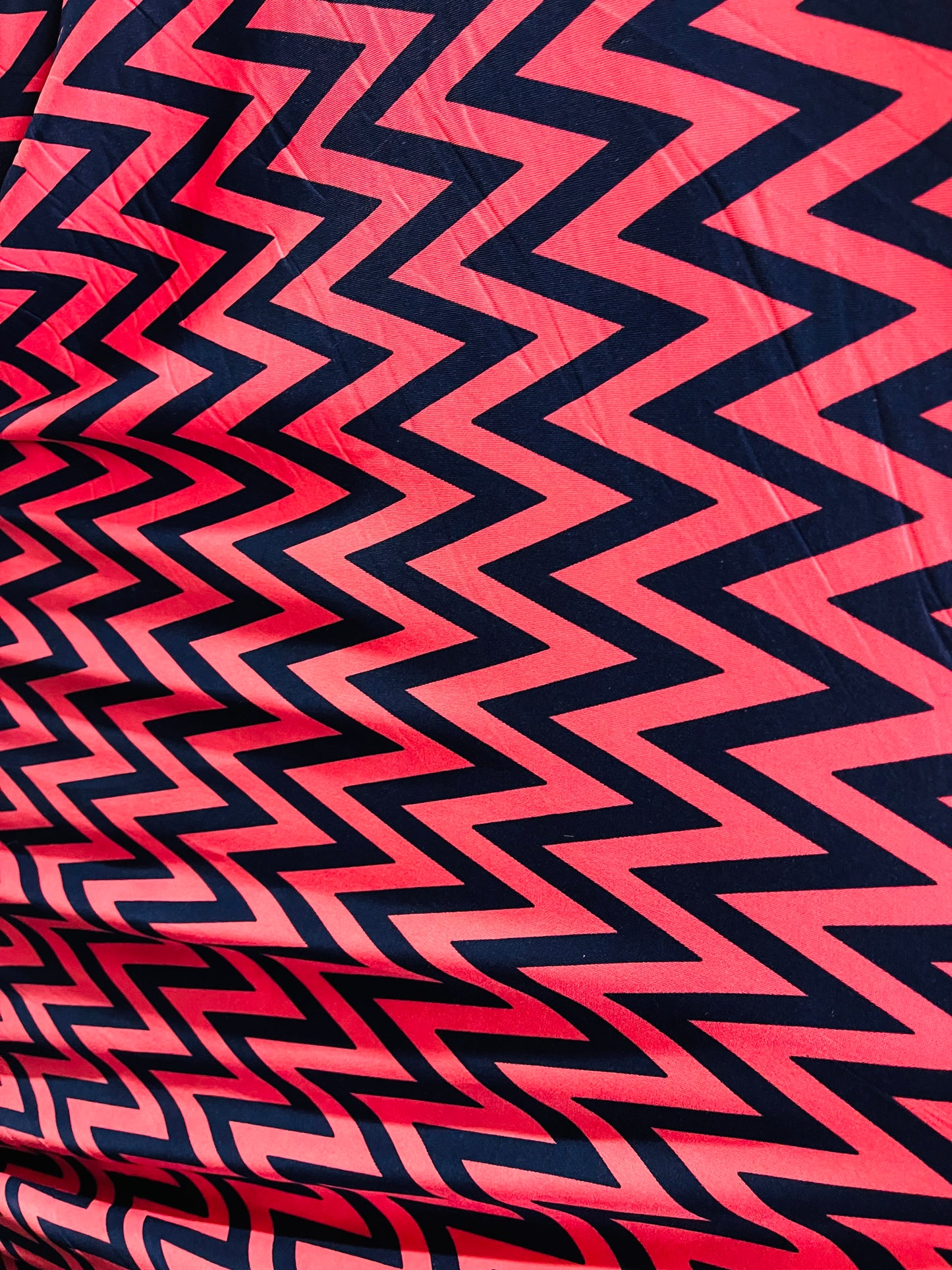 Chevron pink Scuba great fabric for dress pants jacket skirt shirt and much more