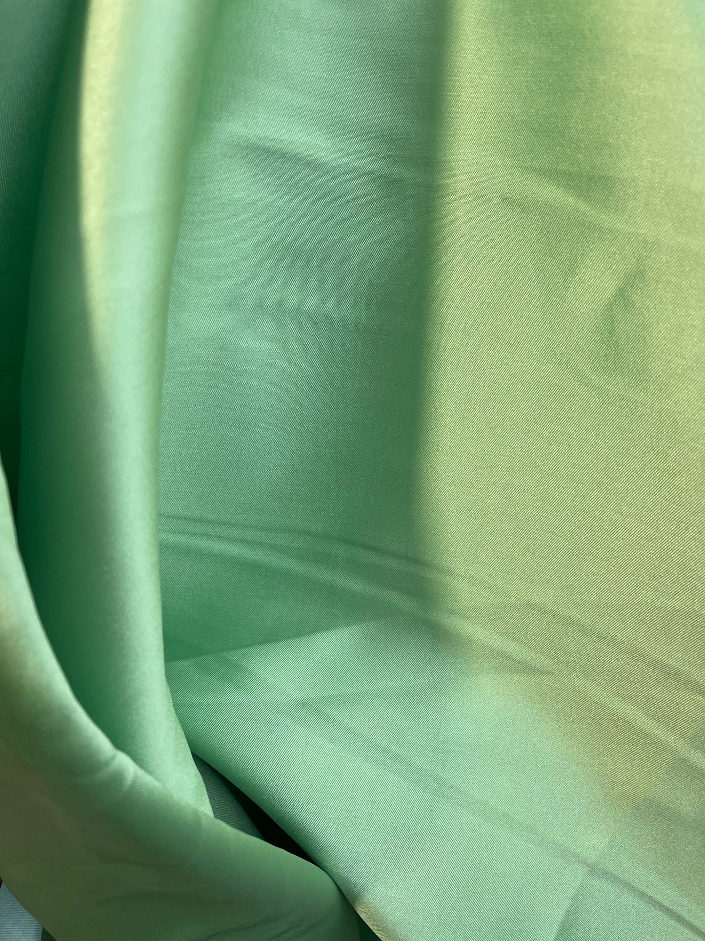 Designer lime mint mikado best fabric for wedding gown ball gown prom