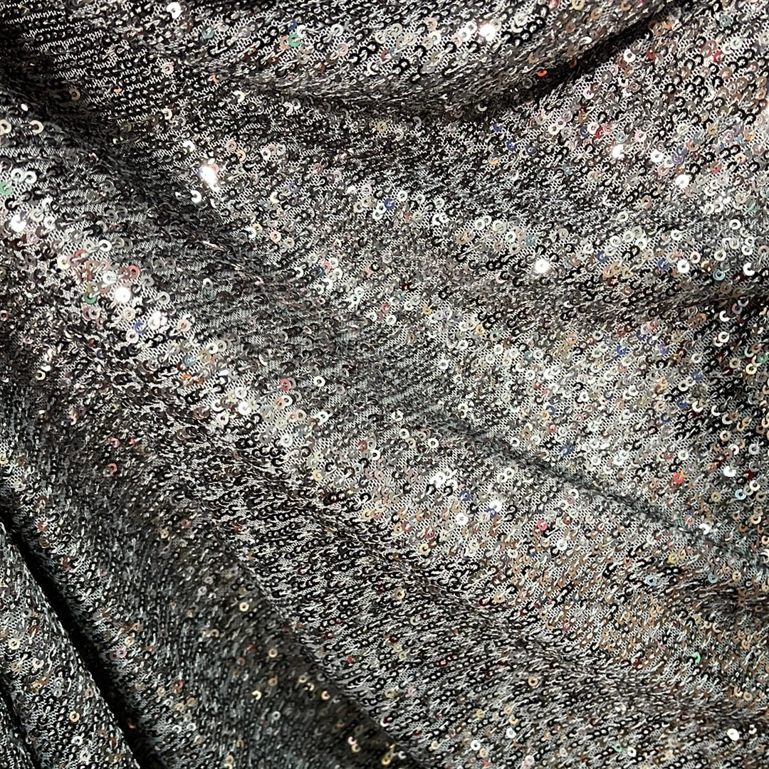 Designer 4way stretch sequins made in Italy