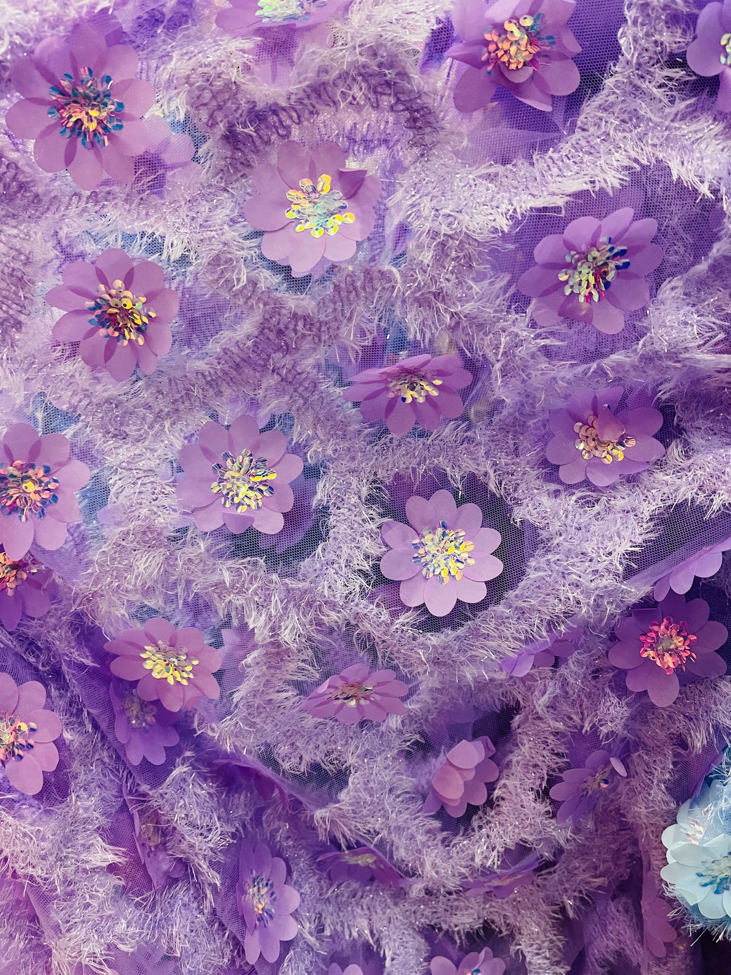 3D flower lace great for dress jacket pants skirt and much more made in Italy