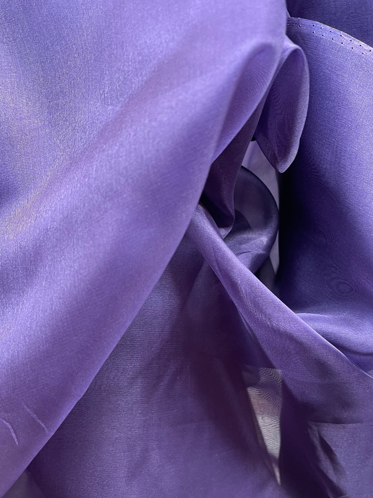 Designer shears 100% silk organza made in Italy