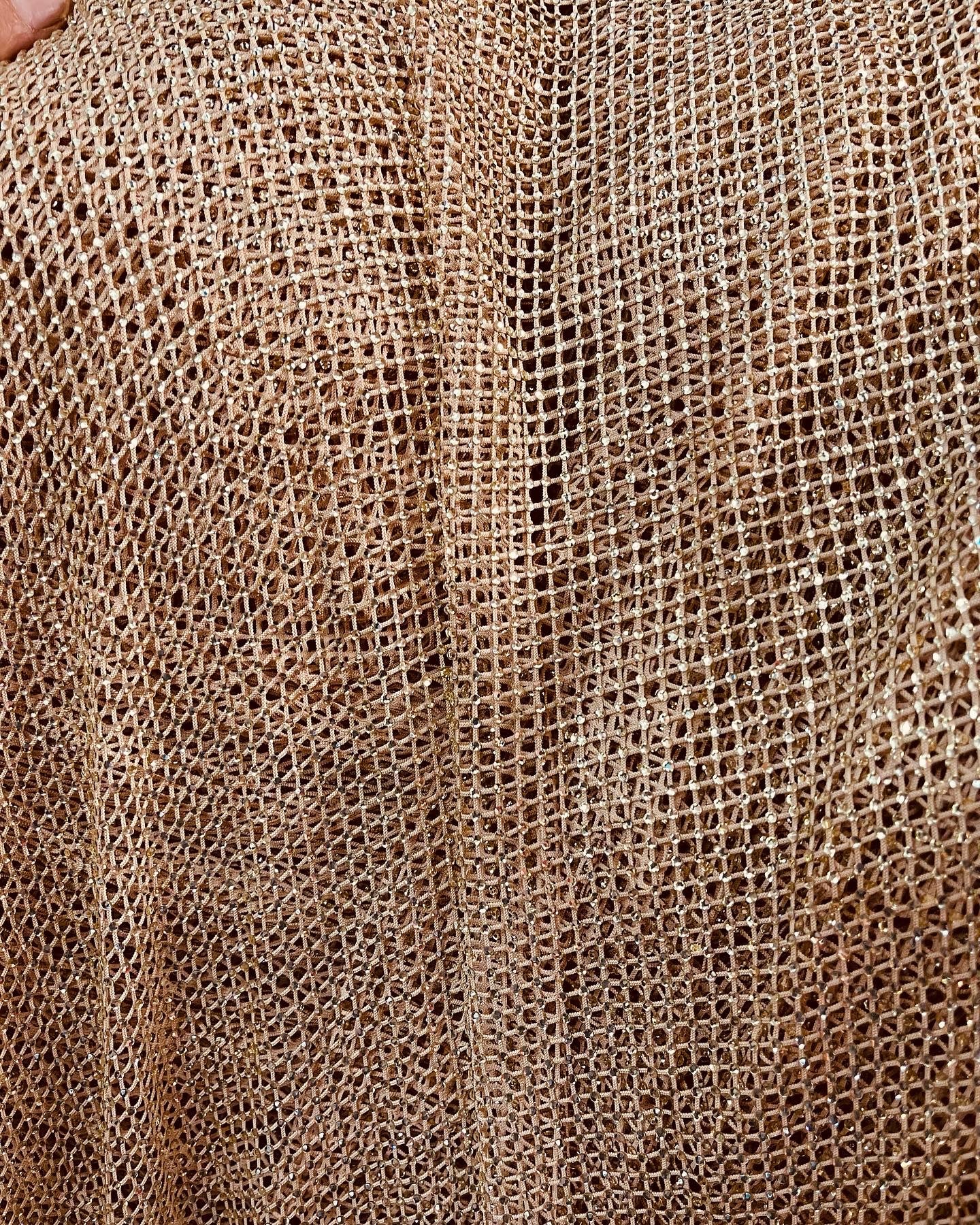 Designer Swarovski stone lace