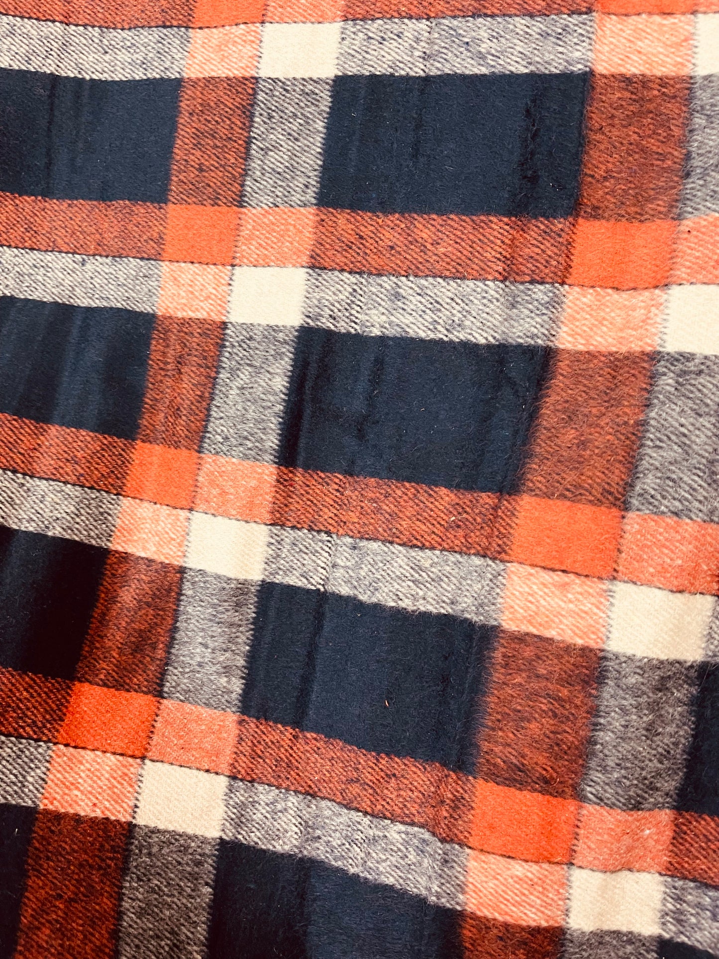 Buffalo plaid 100% cashmere great fabric for sweaters dress jacket and much more