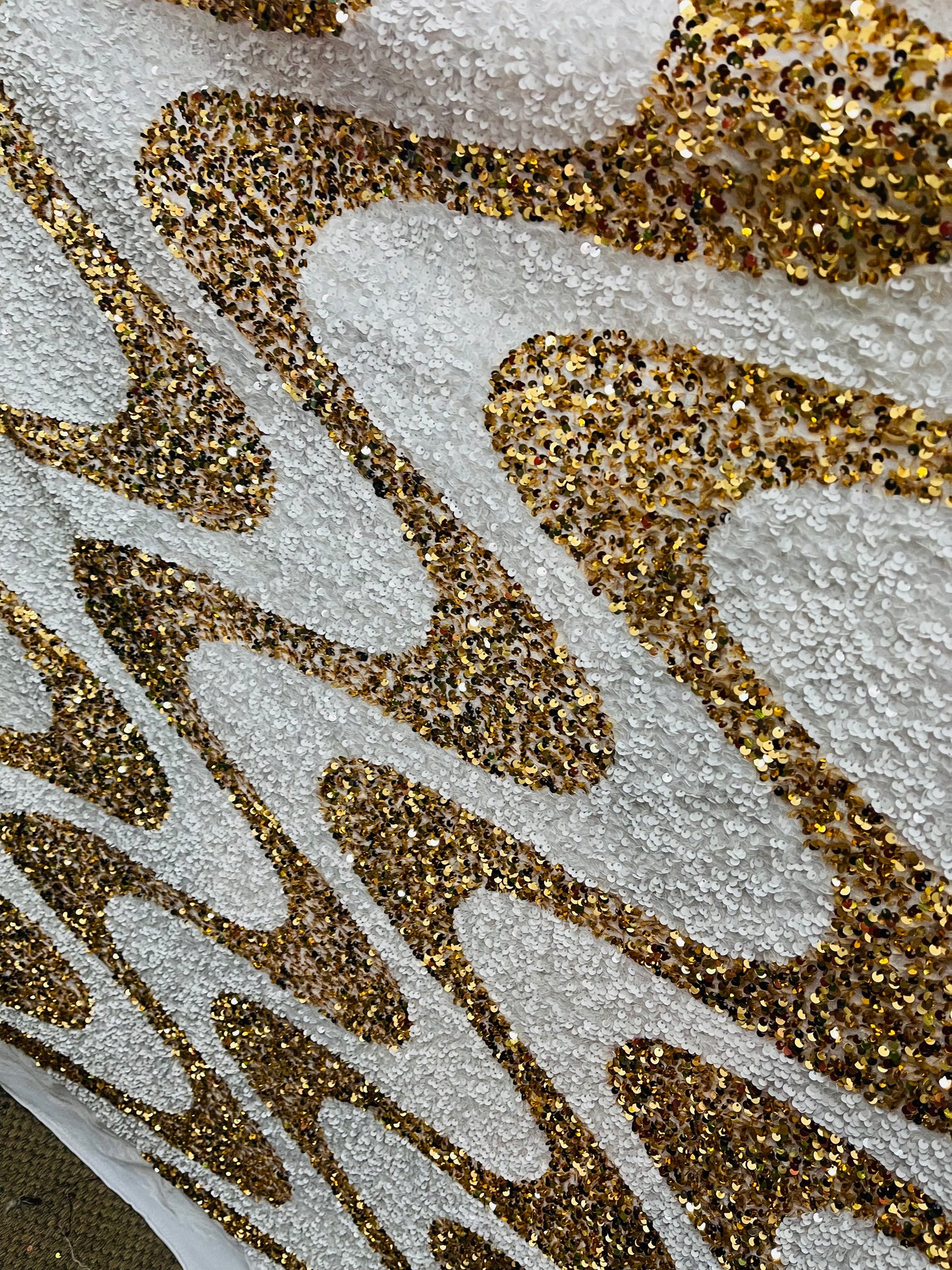 Designer swirly’s 4way stretch velvet sequins great fabric for dress jacket skirt and much more
