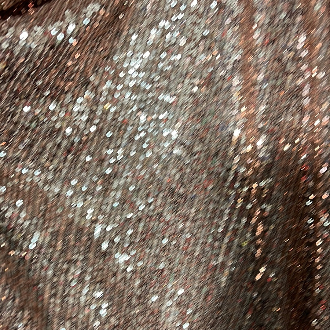 Designer 4way stretch sequins made in Italy