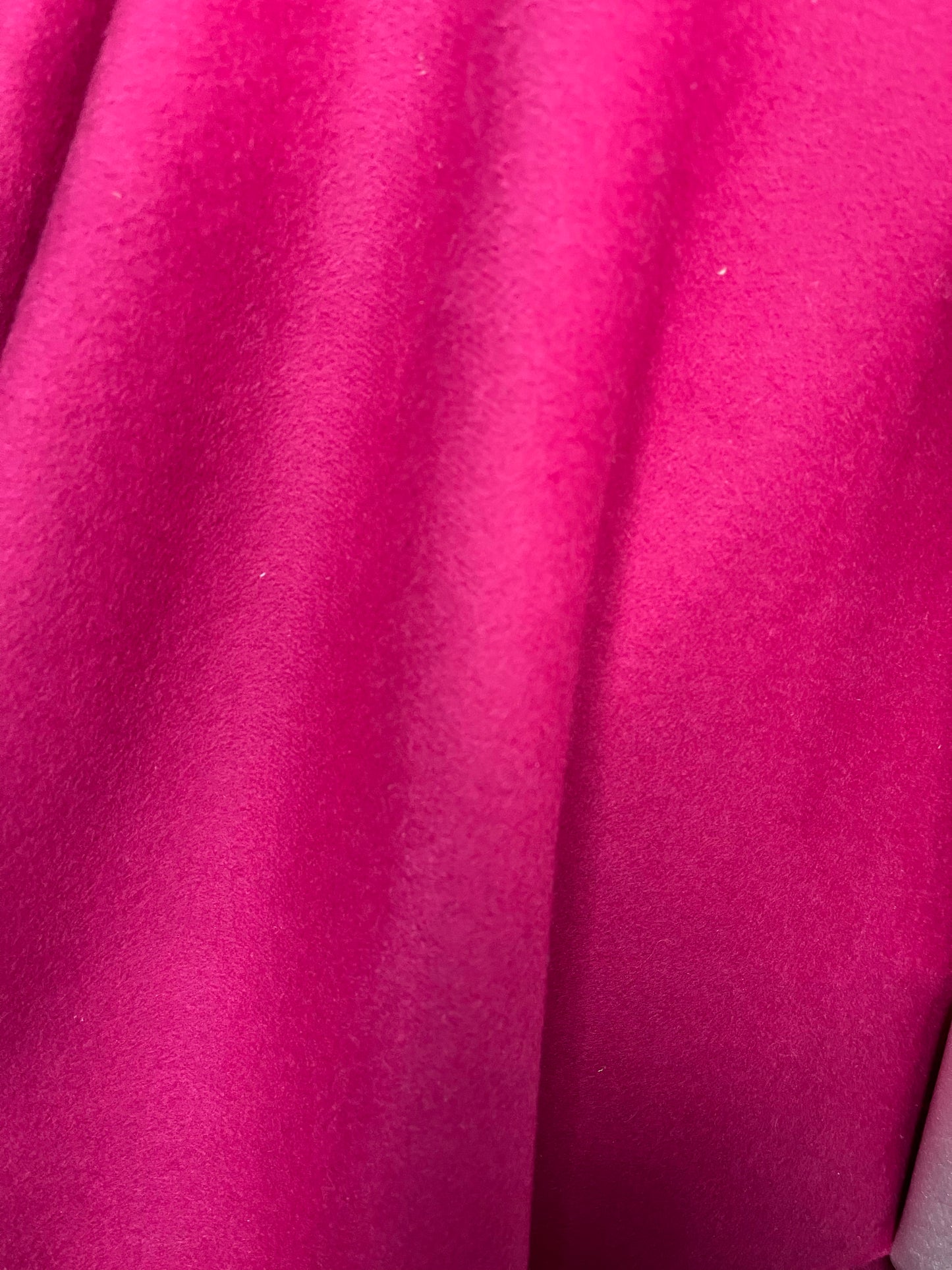 Hot pink 100%Wool Cashmere design by Lora piano
