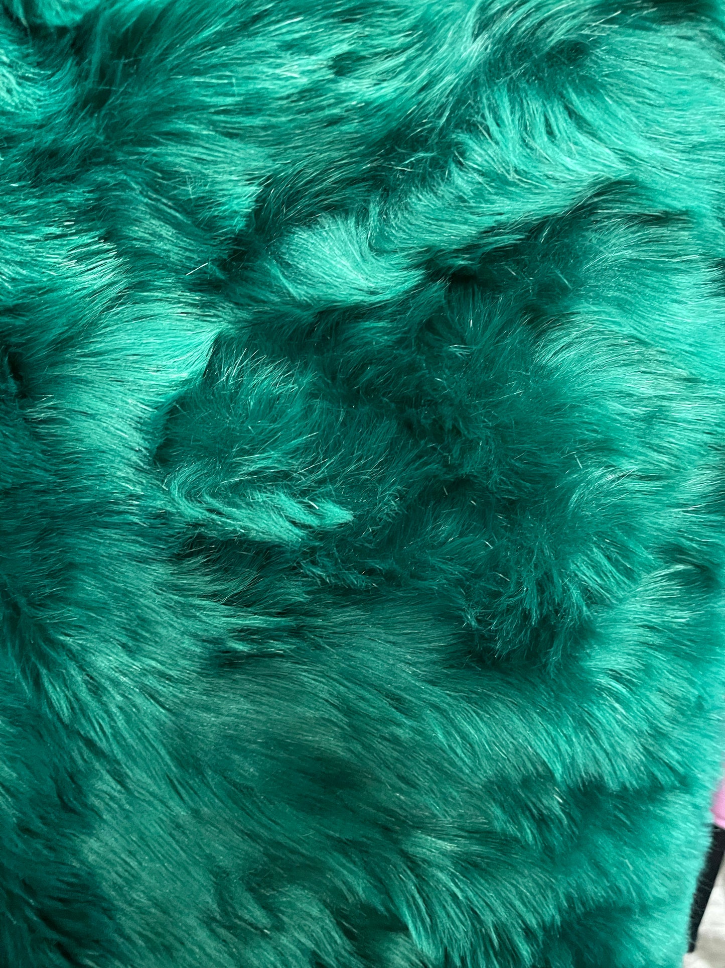 Hunter green designer mink design by Lora piano