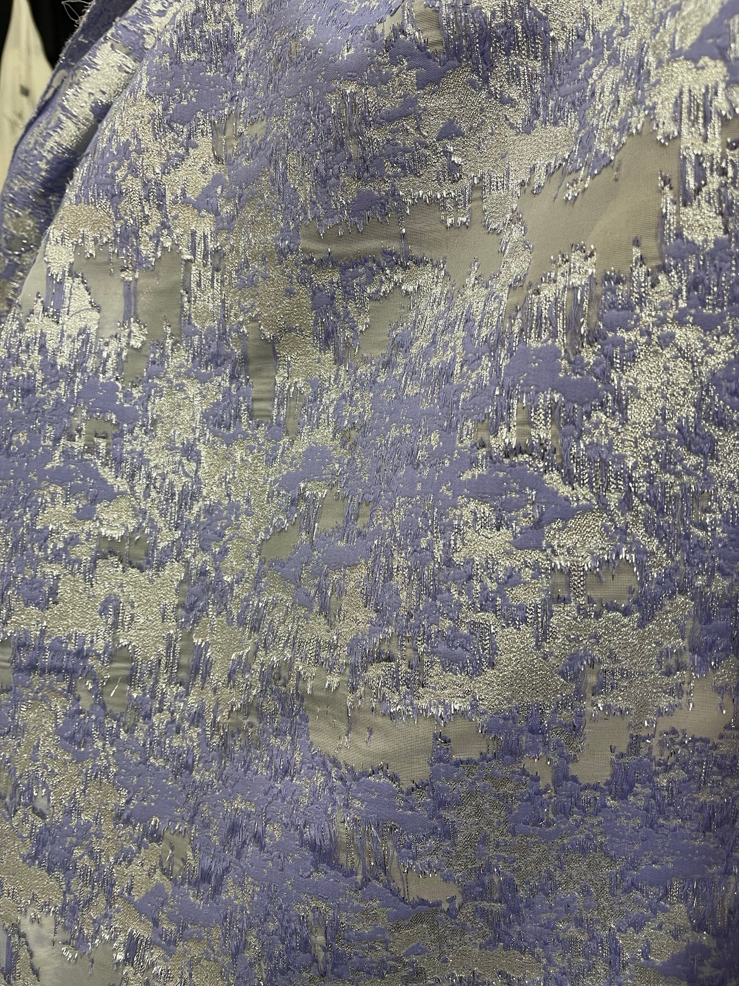 Designer organza Floral Brocade made in Italy