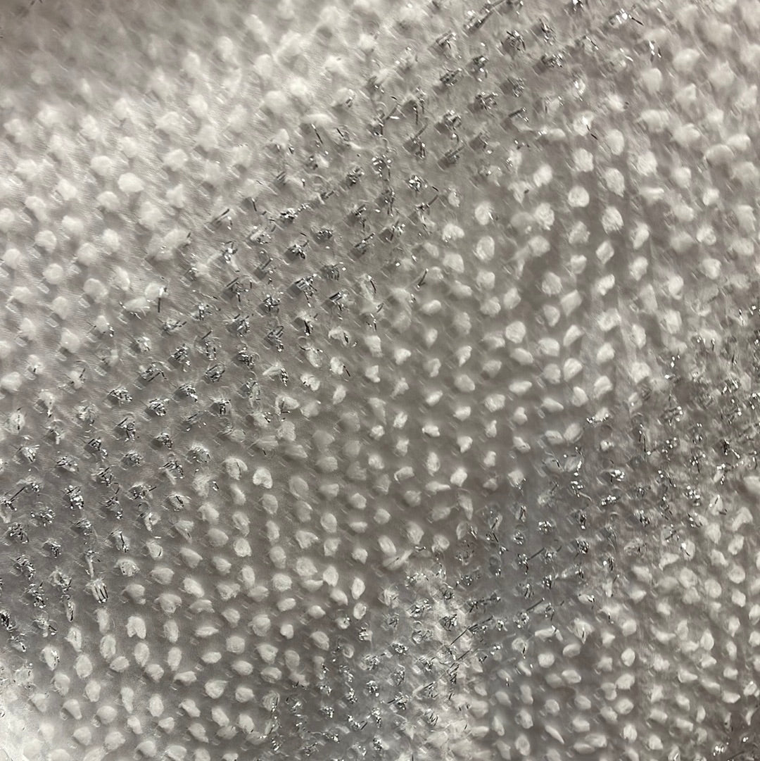 Designer metallic brocade eyelashes made in Italy