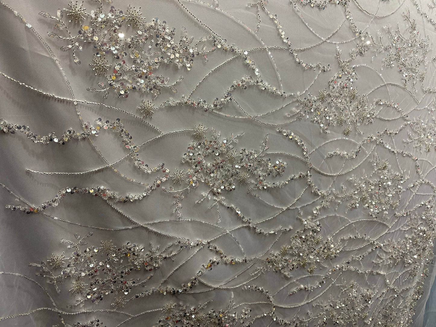 Designer Beaded wedding Lace