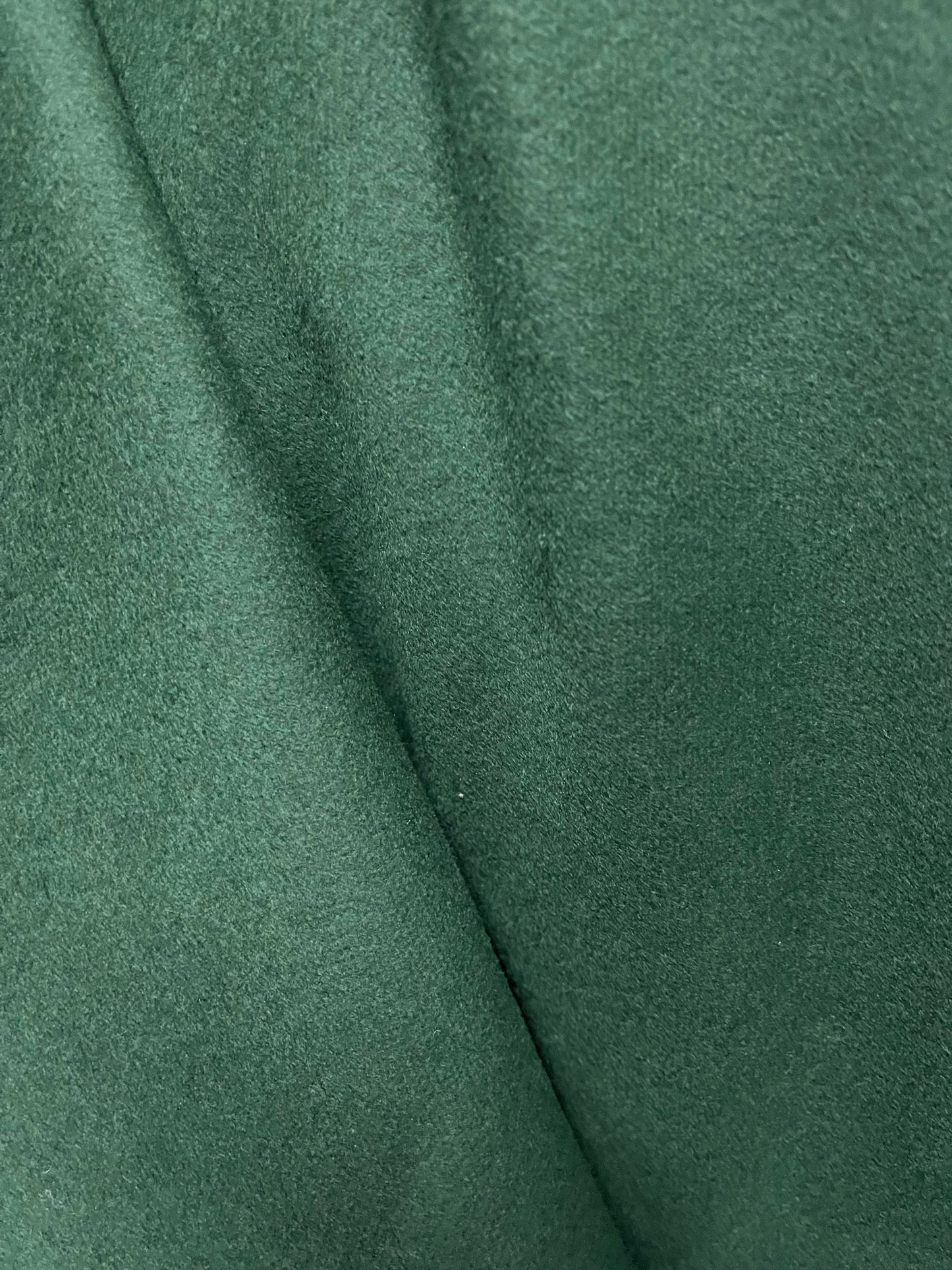 Hunter green 100%Wool Cashmere design by Lora piano